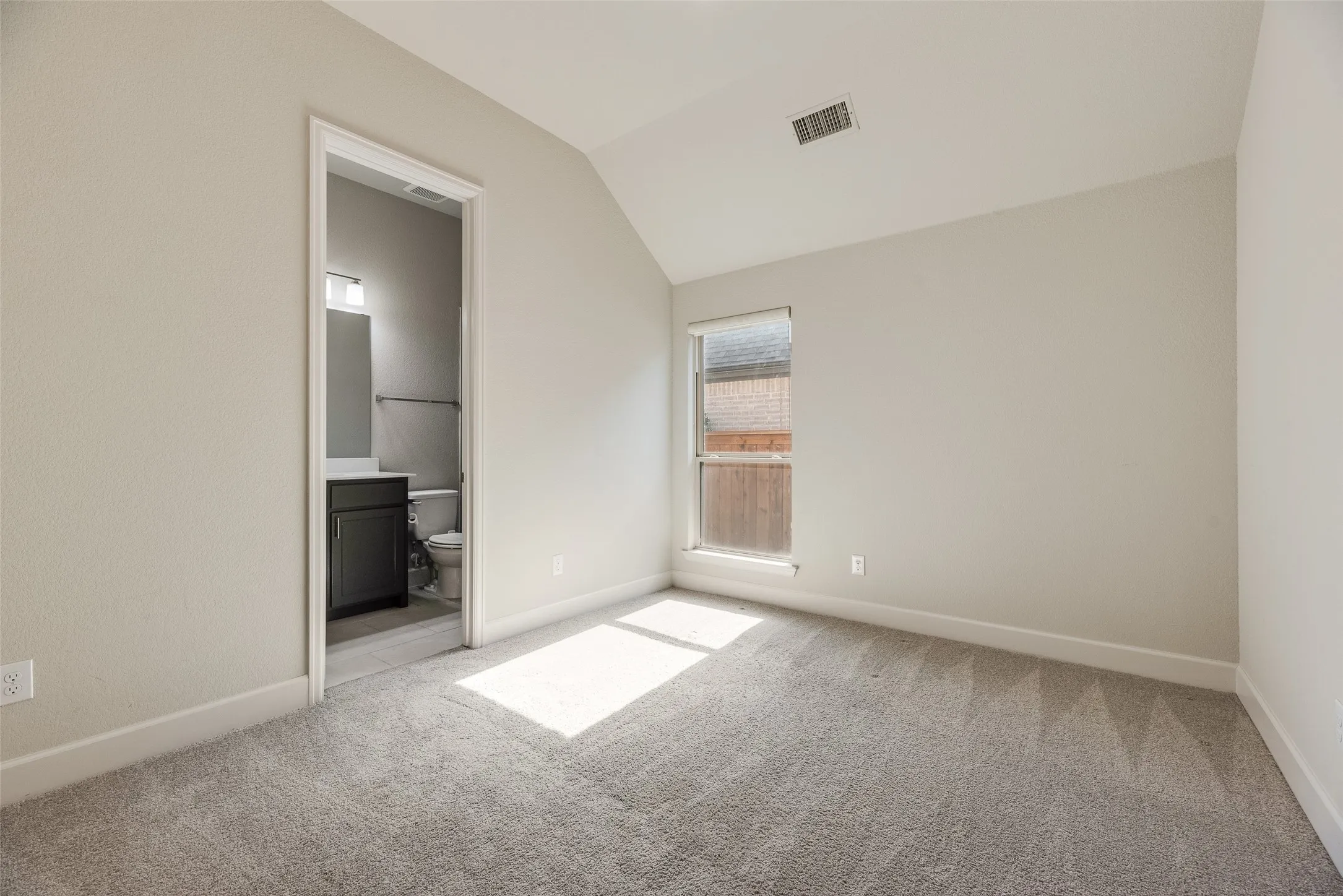 Bedroom 2 with ensuite bathroom