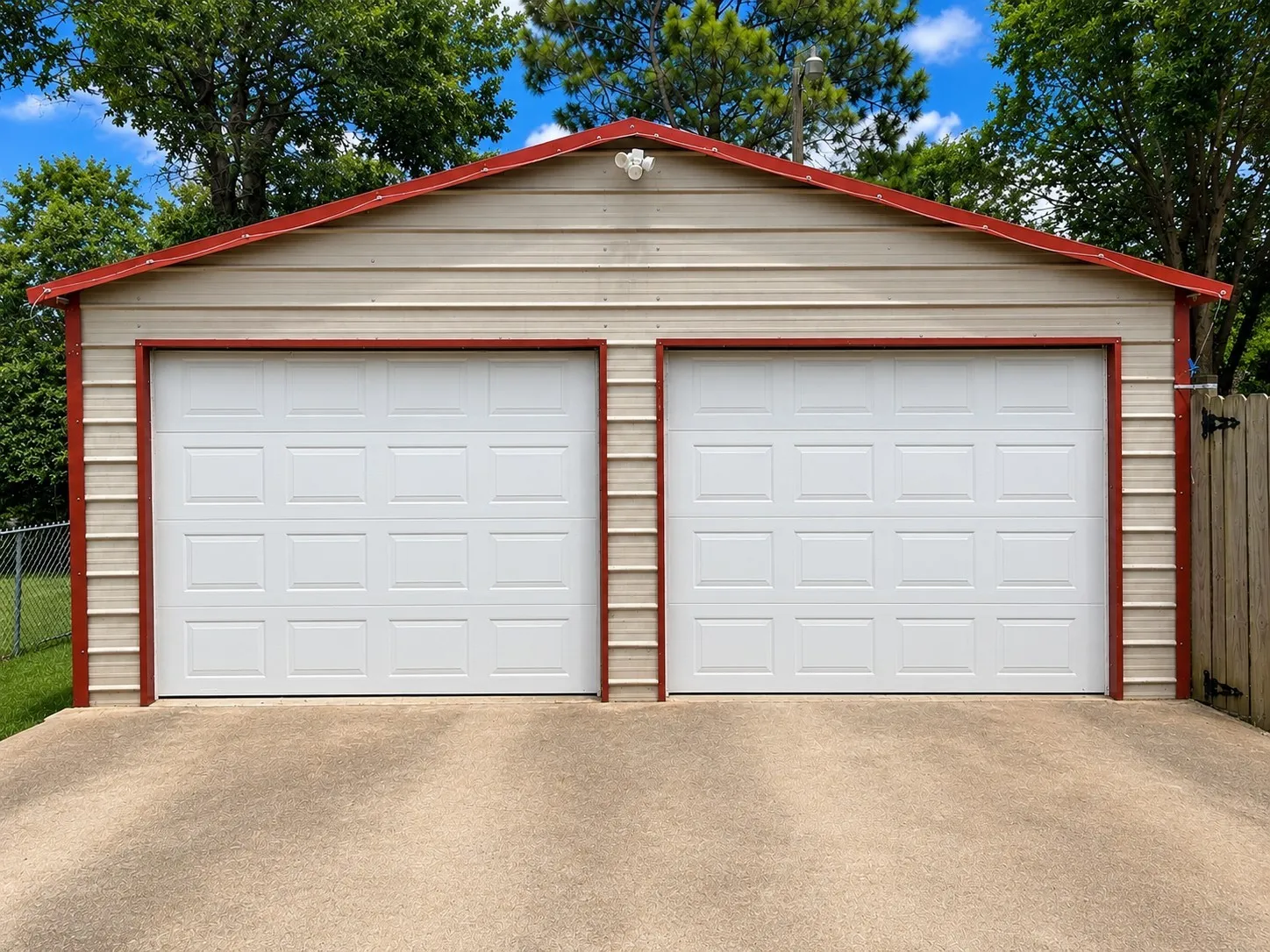 Garage with Garage Door Openers