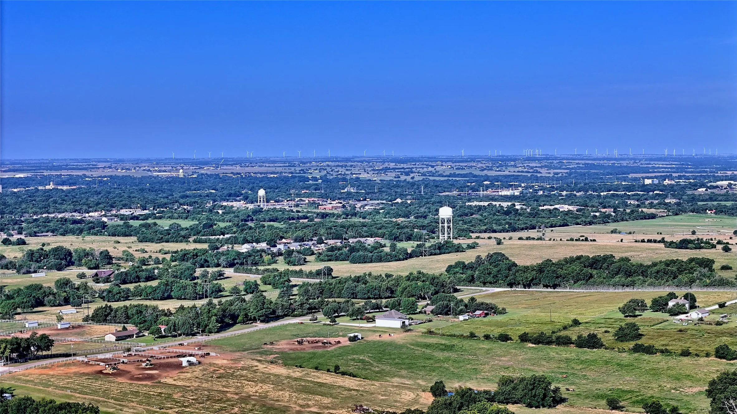 aerial view of the community of Gainesville