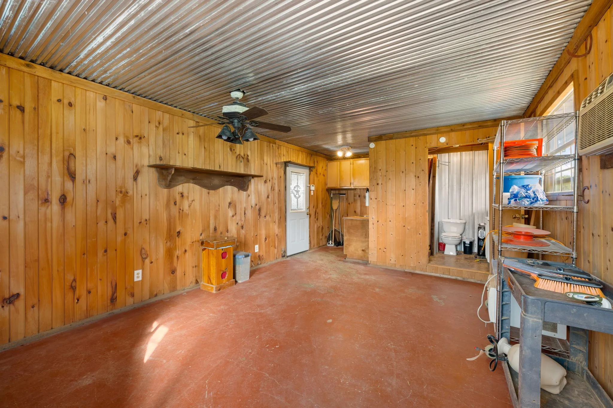 living quarters in barn