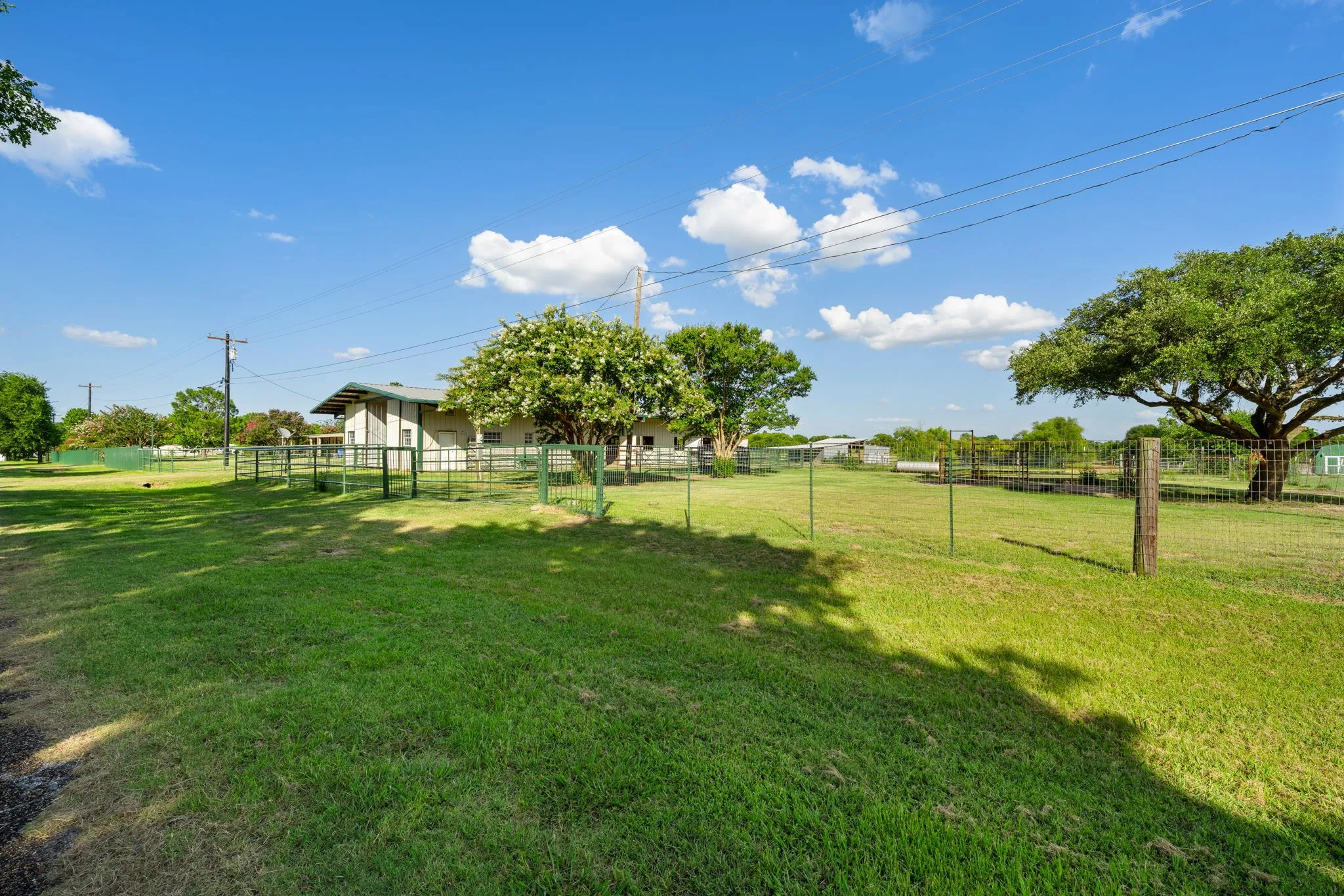 Front side view from street on the barn side