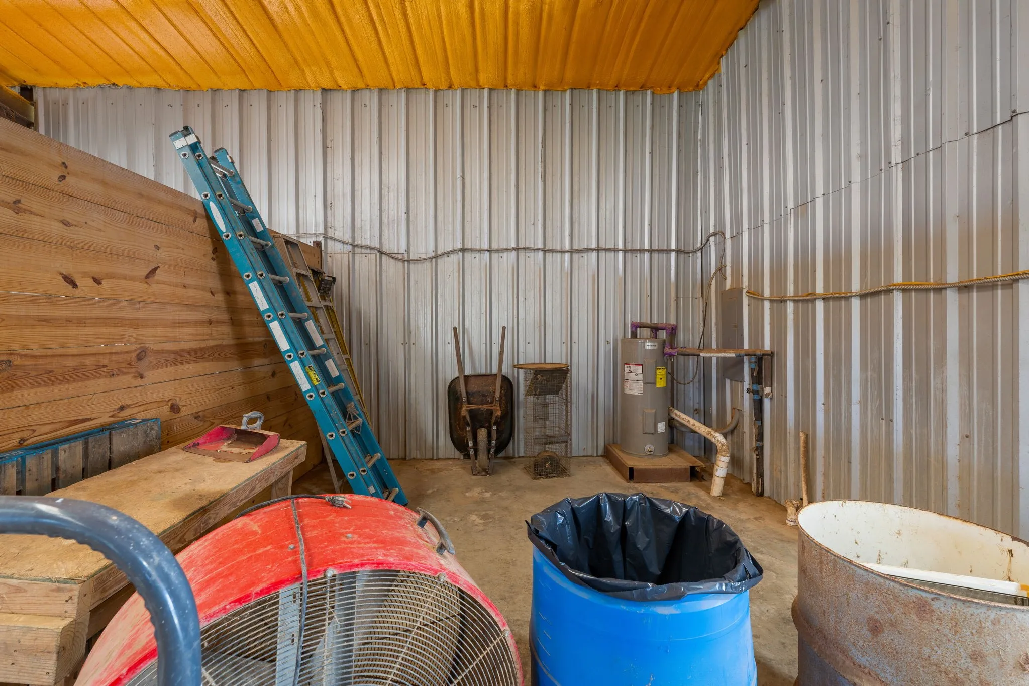 extra storage for feed and hay