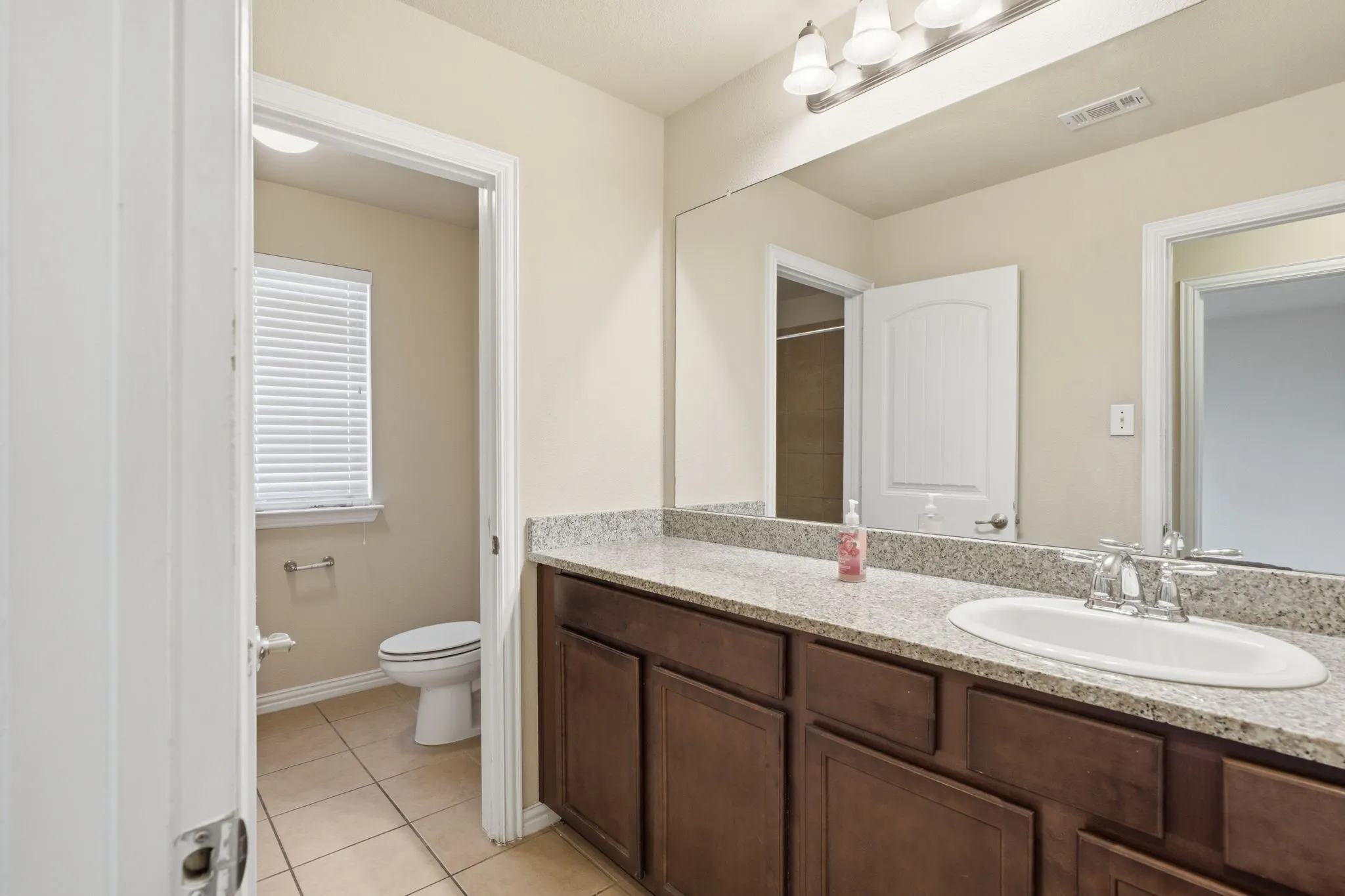Secondary bath upstairs