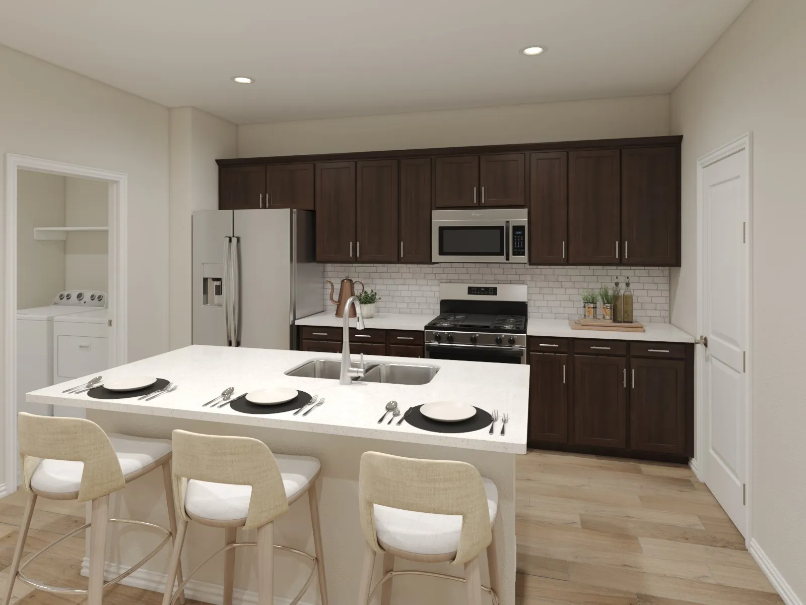 Photo is not of the actual home, but is an inspirational photo of builder’s model home and may depict options, furnishings, and/or decorator features that are not included.