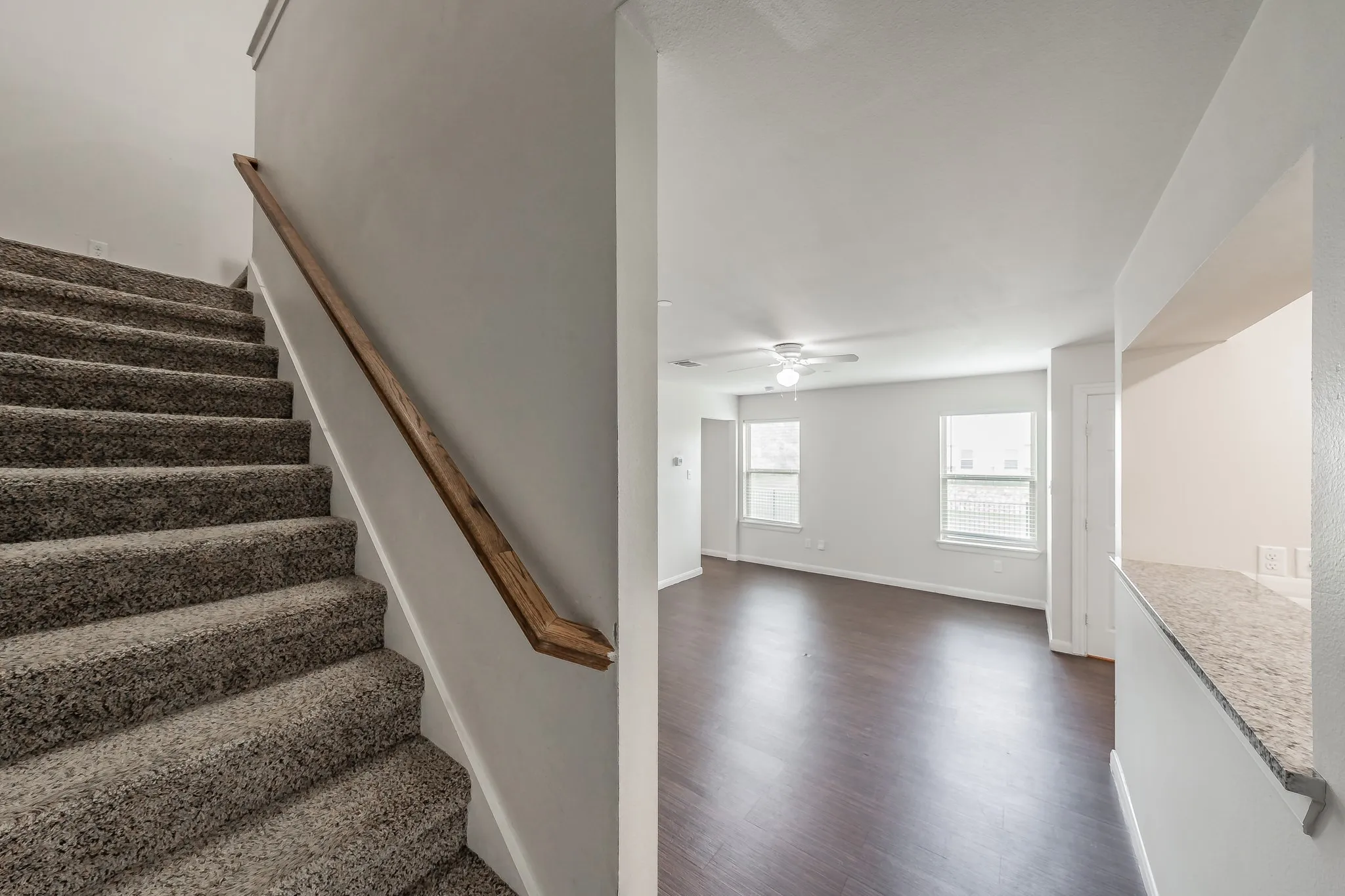 Stairway to bedrooms  2 and 3