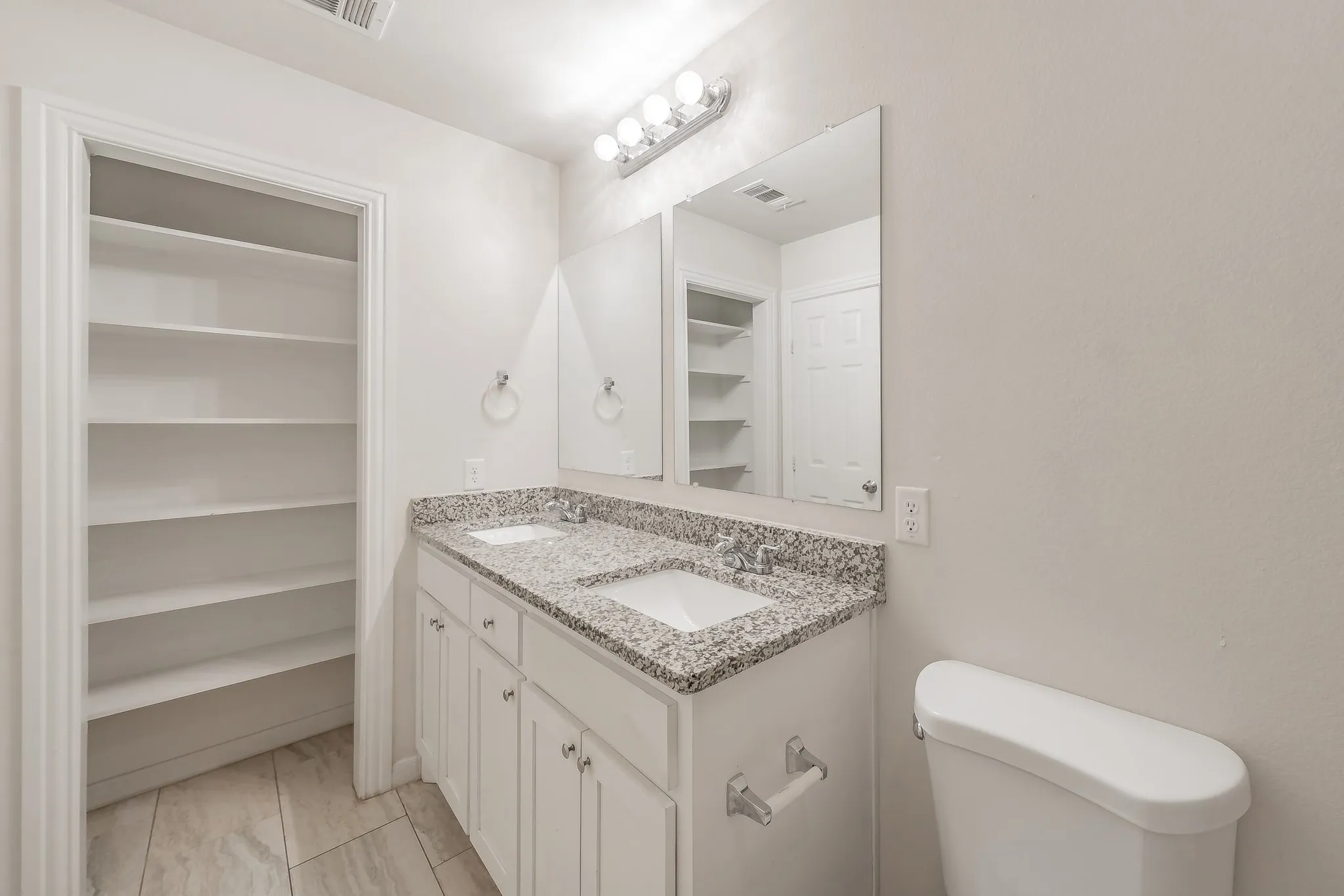 Pantry shelve to hold towels and other needs