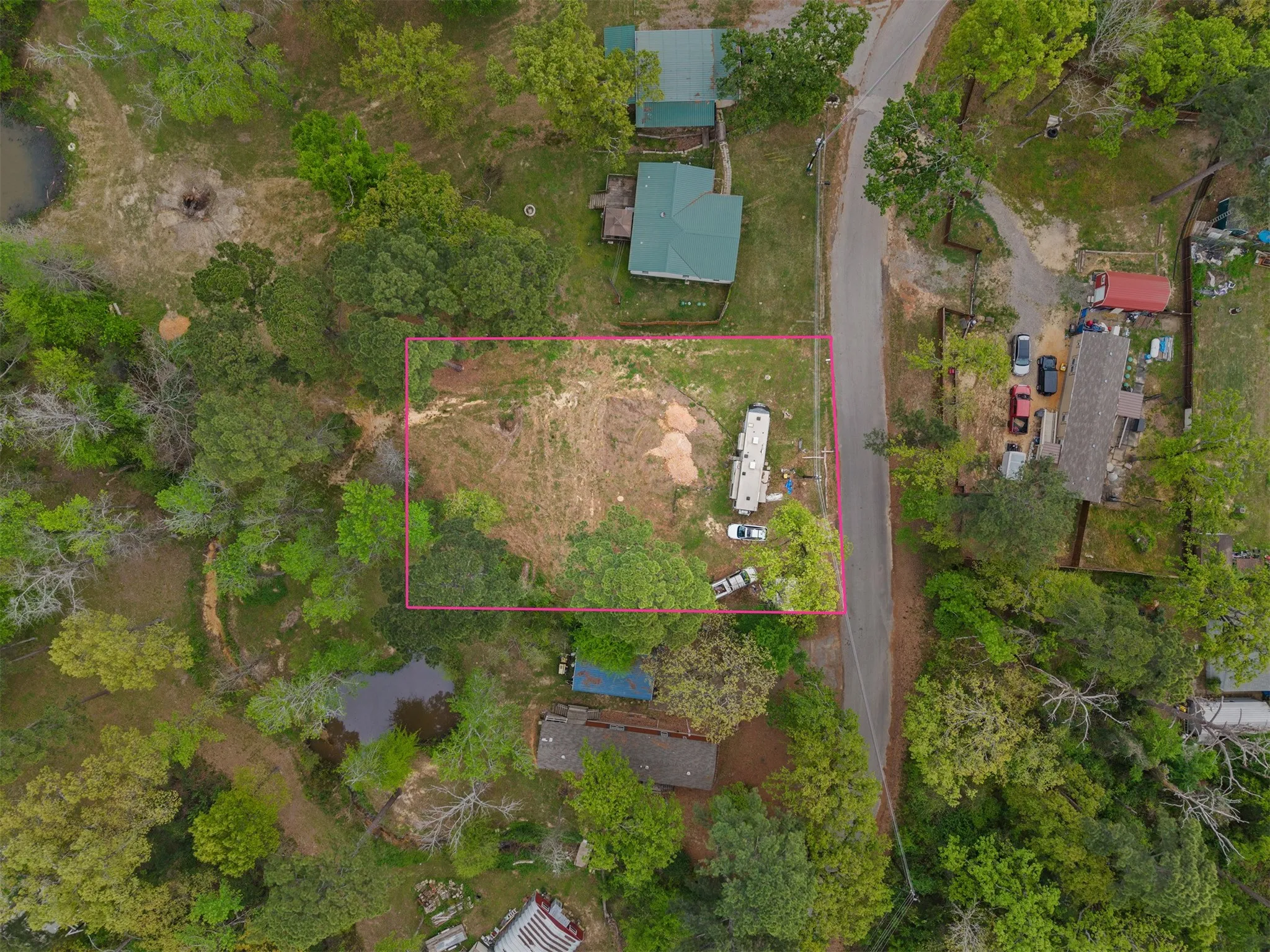 Cleared lot with road frontage