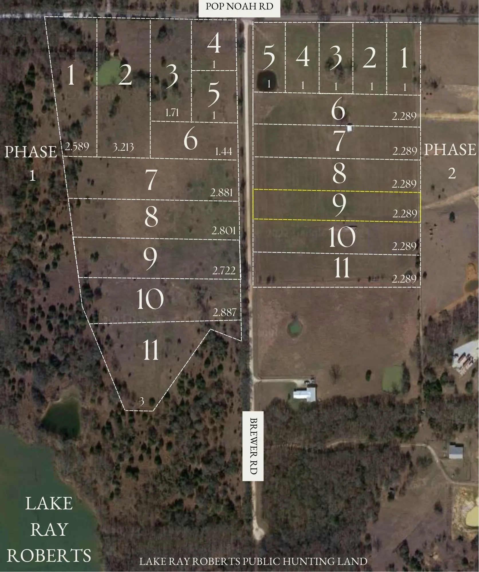 Phase 2 Lot 9, other lots available.