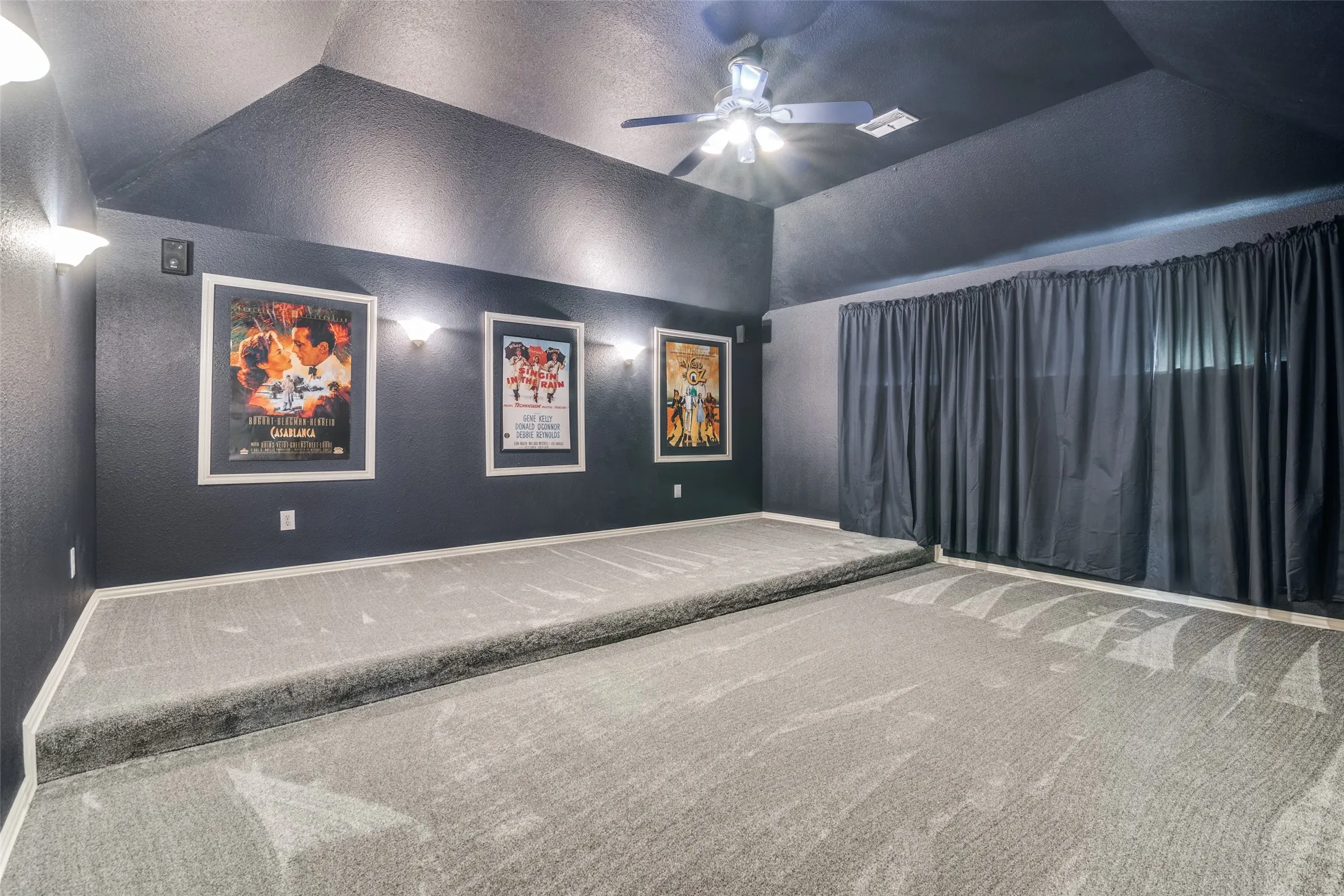 Large media room
