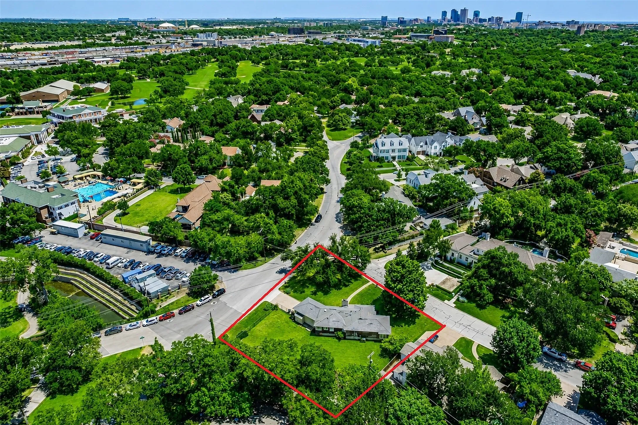Steps from Colonial Country Club in 76109