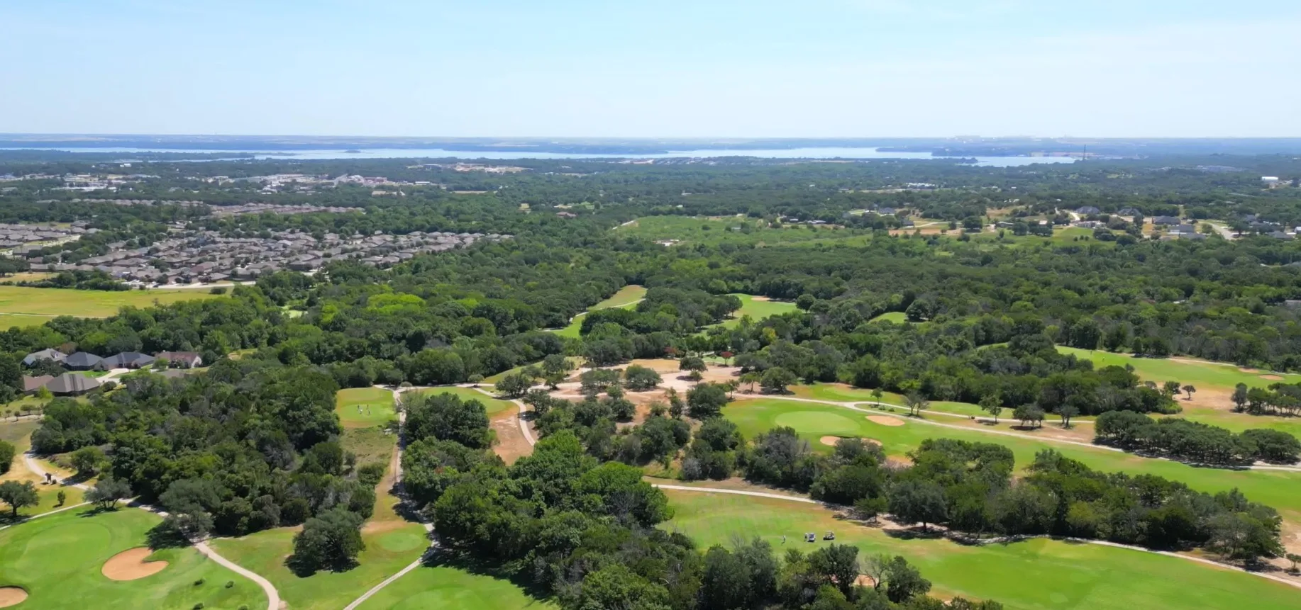 Lakeview Aerial - Golf Course