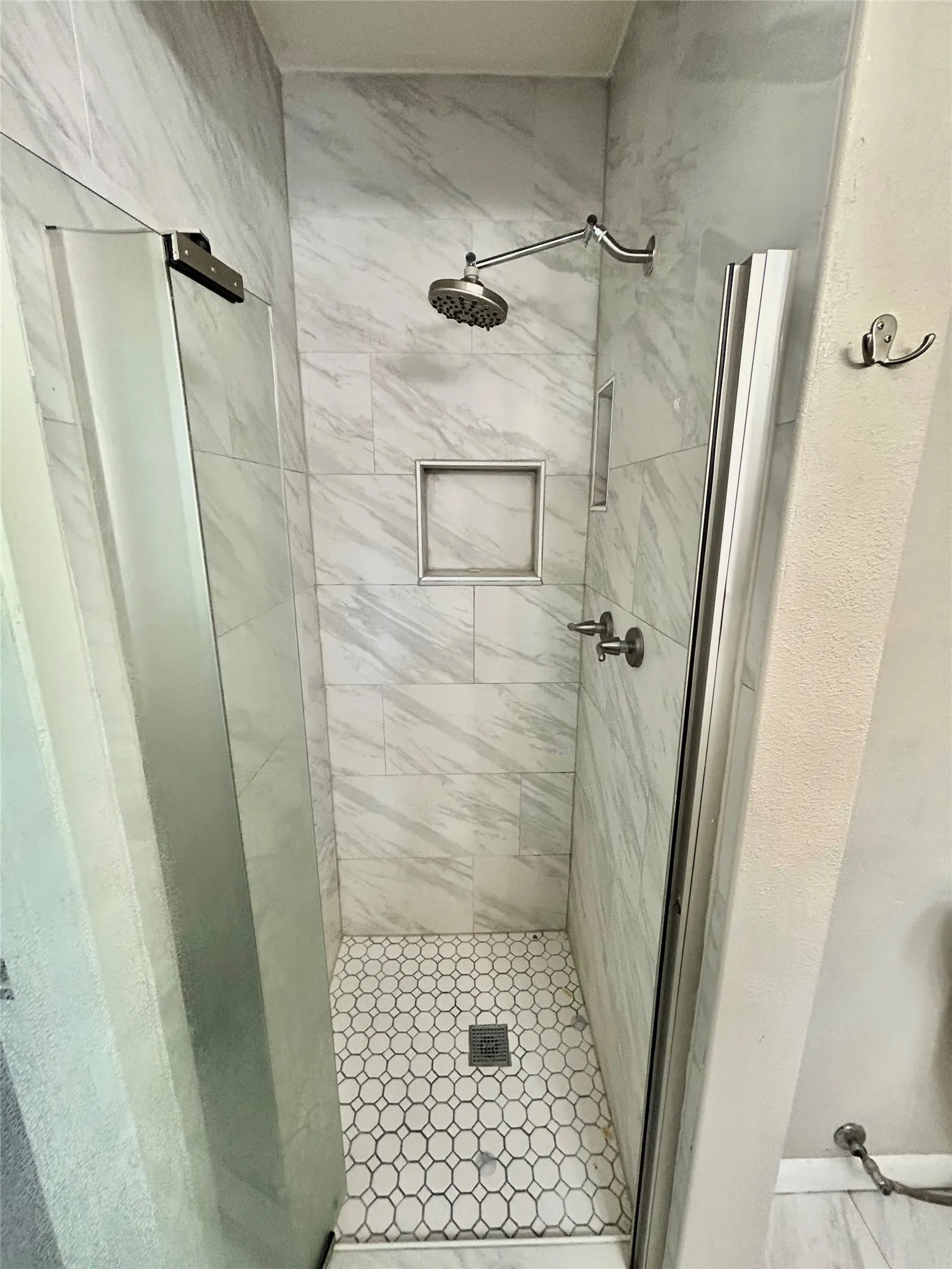 Primary Bathroom Tile Shower