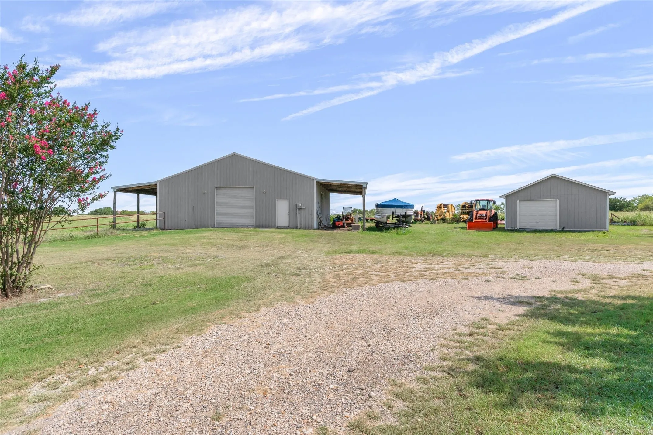 outbuildings workshop and garage or storage building.
