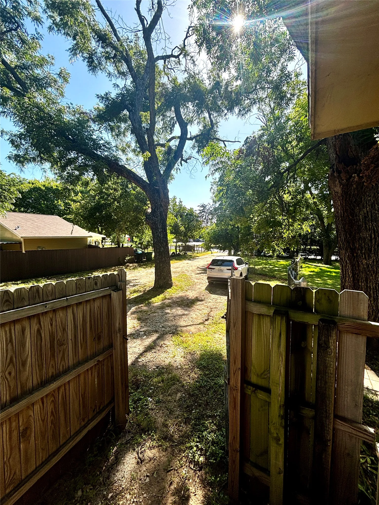 Entry into property