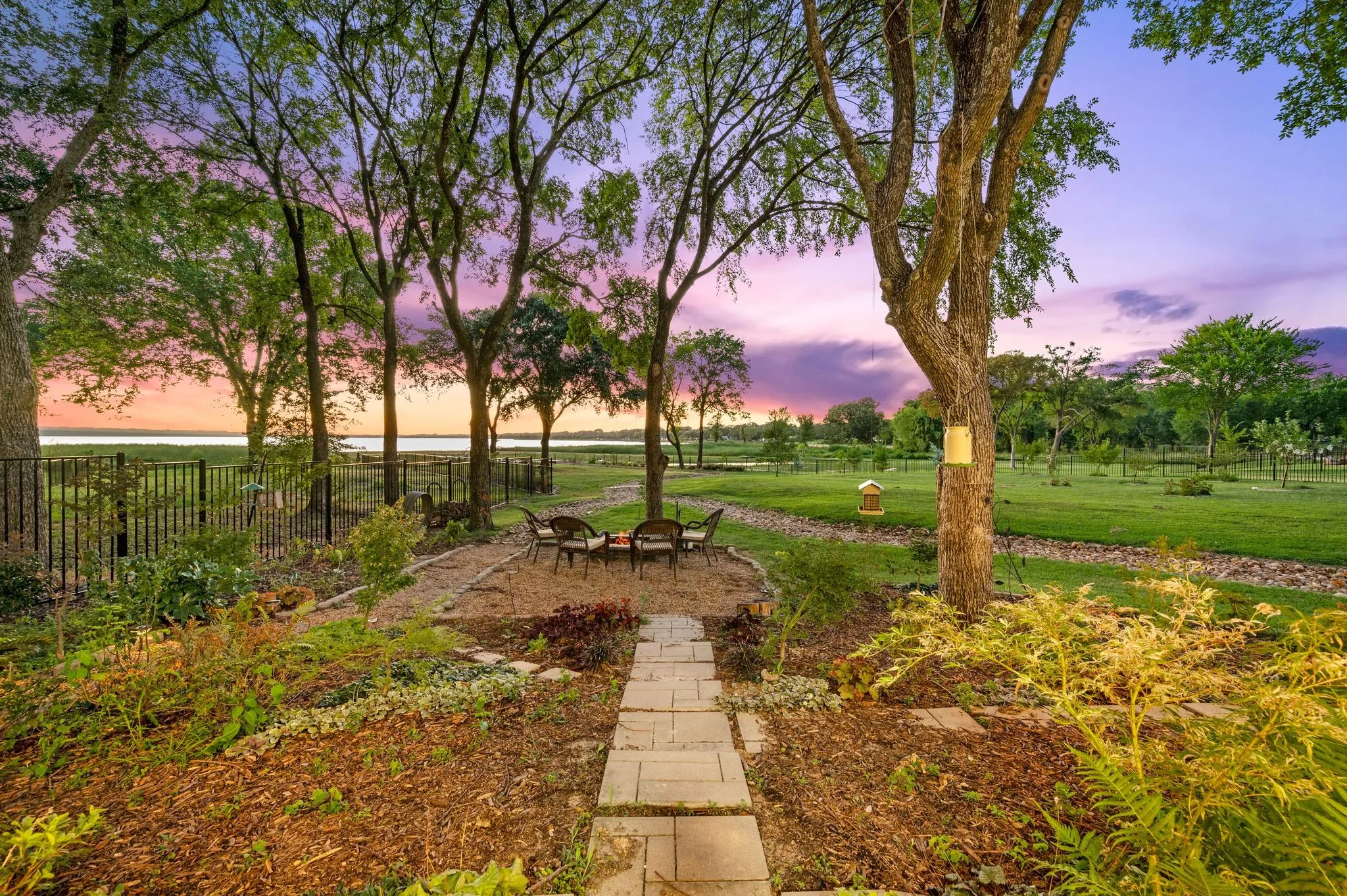 Stunning views from the back patio.