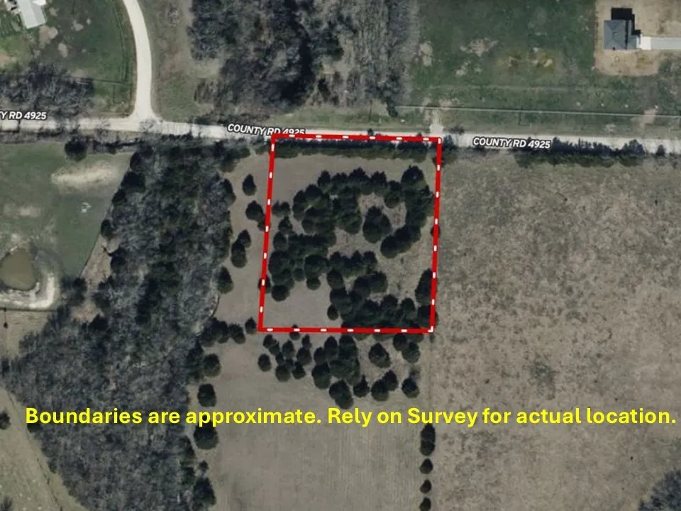 Aerial view from CR 4925