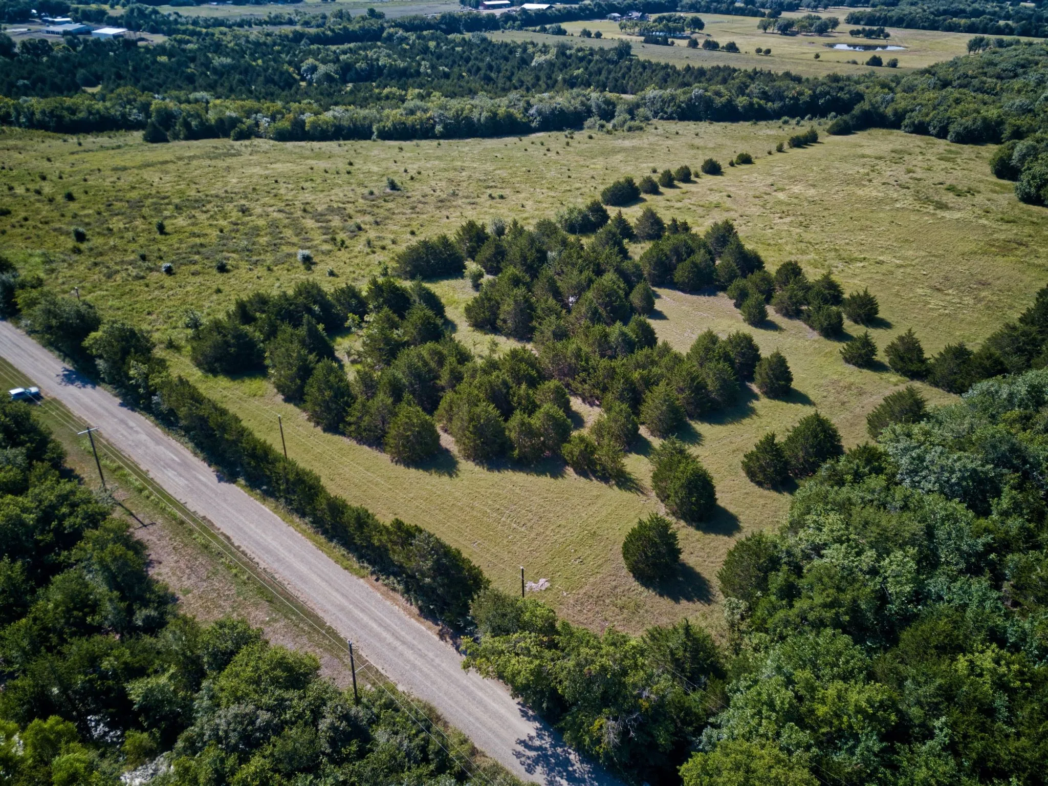 Looking toward the southeast.