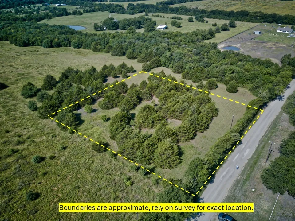 From rear of tract looking southwest.