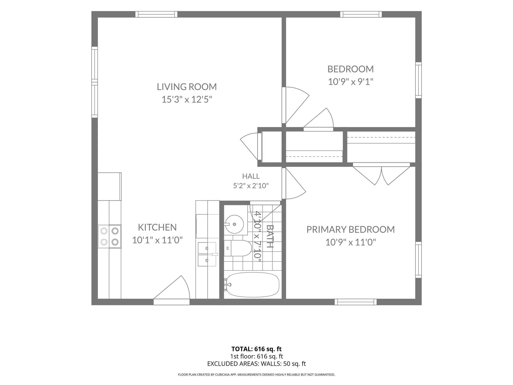Apartment -Guest Quarters floor plan