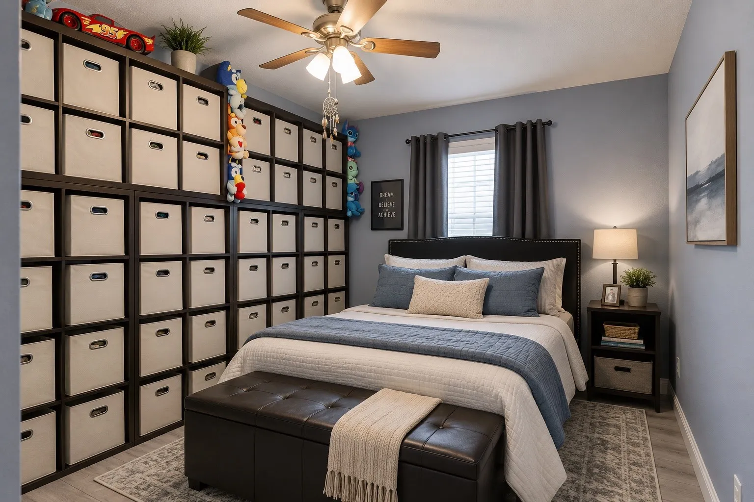 Digitally Staged Image
Secondary Bedroom