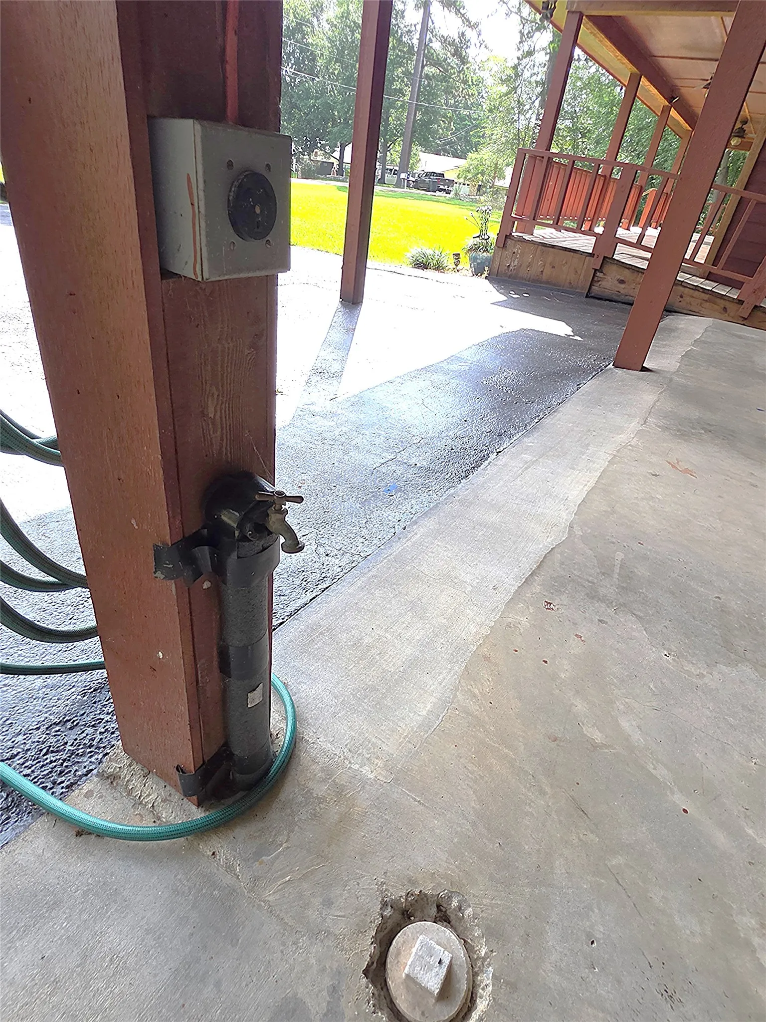 Water, Sewer (Septic) & Elec for RV connection