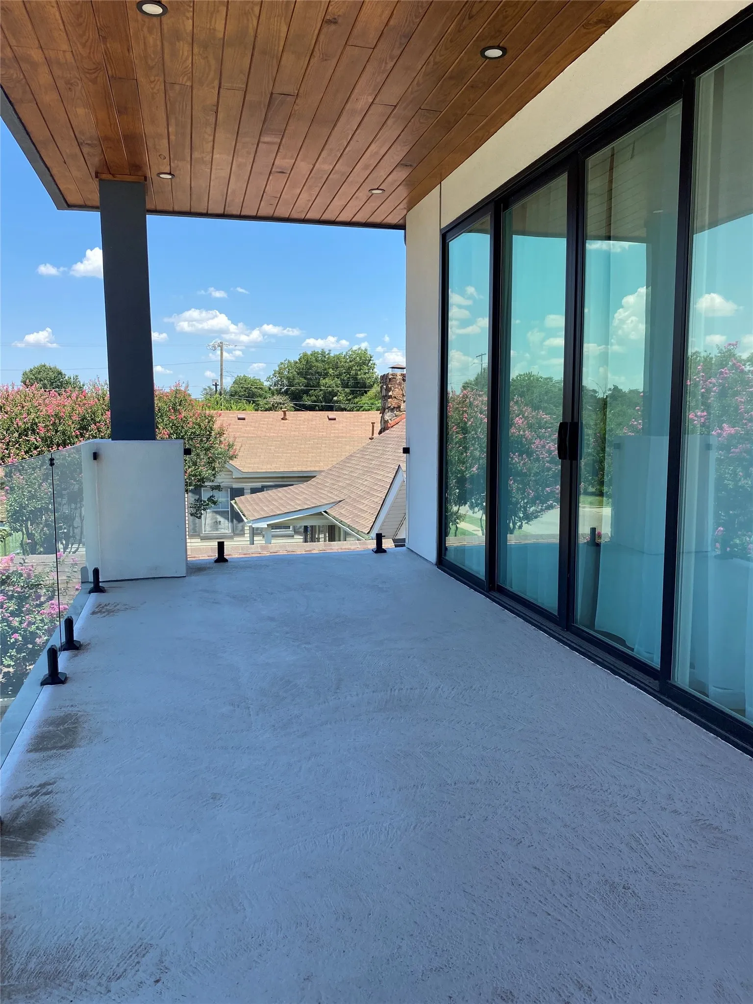 Balcony can be accessed from bedroom #5 as well as the hallway