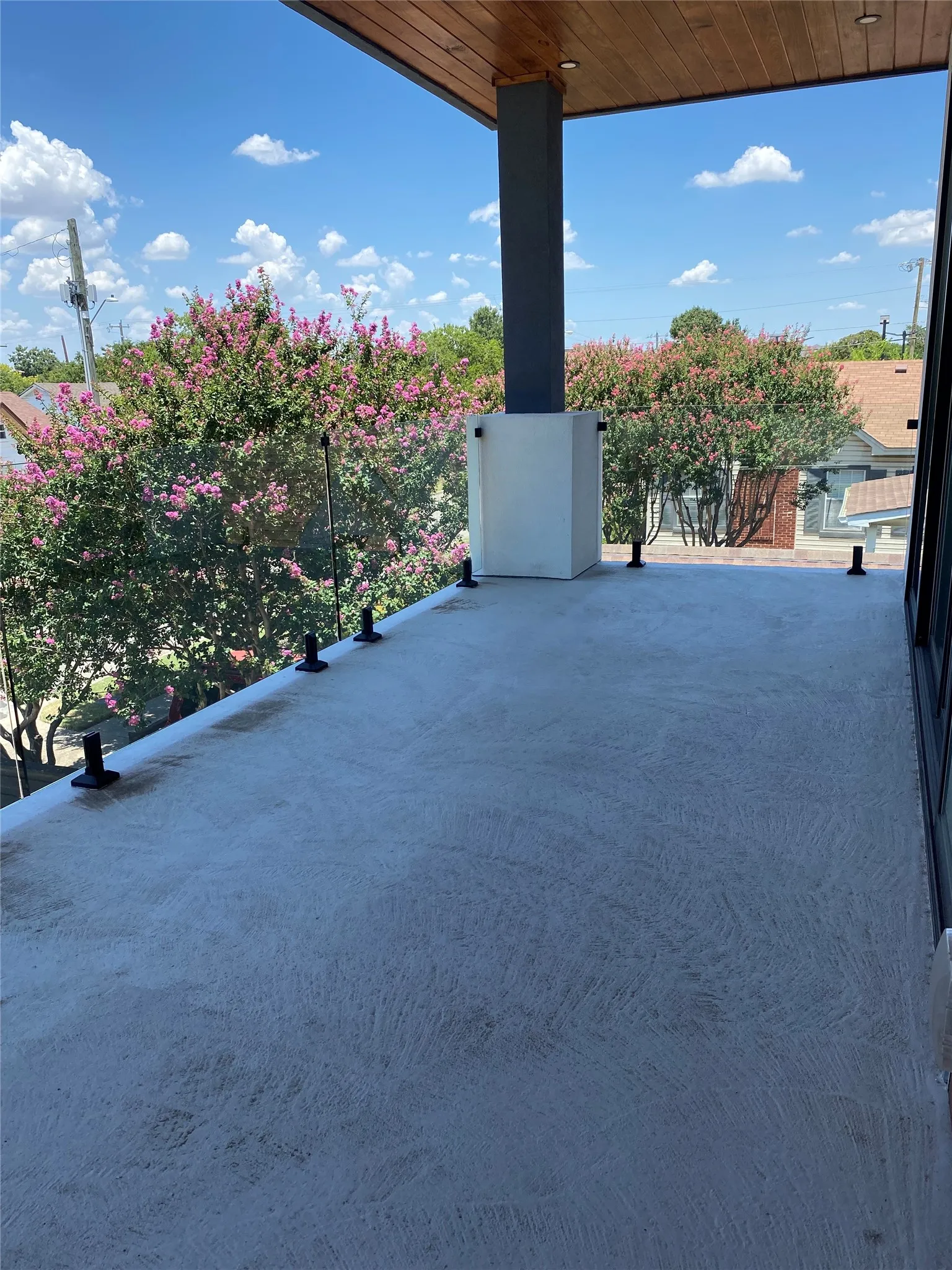 Front balcony