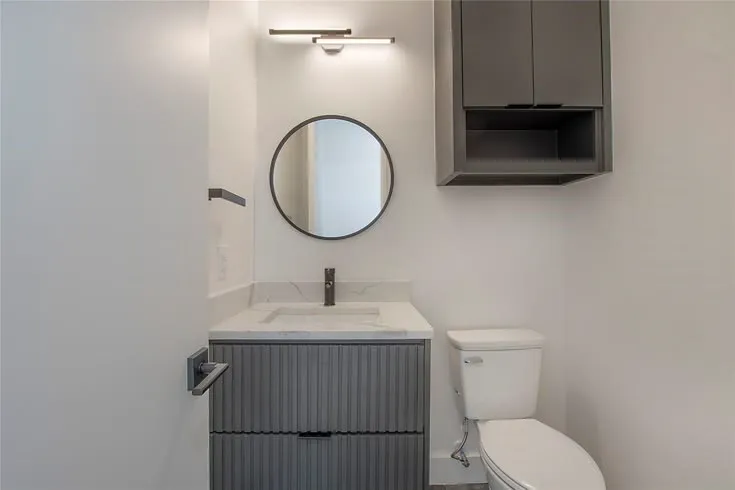 Guest hall half bath upstairs
