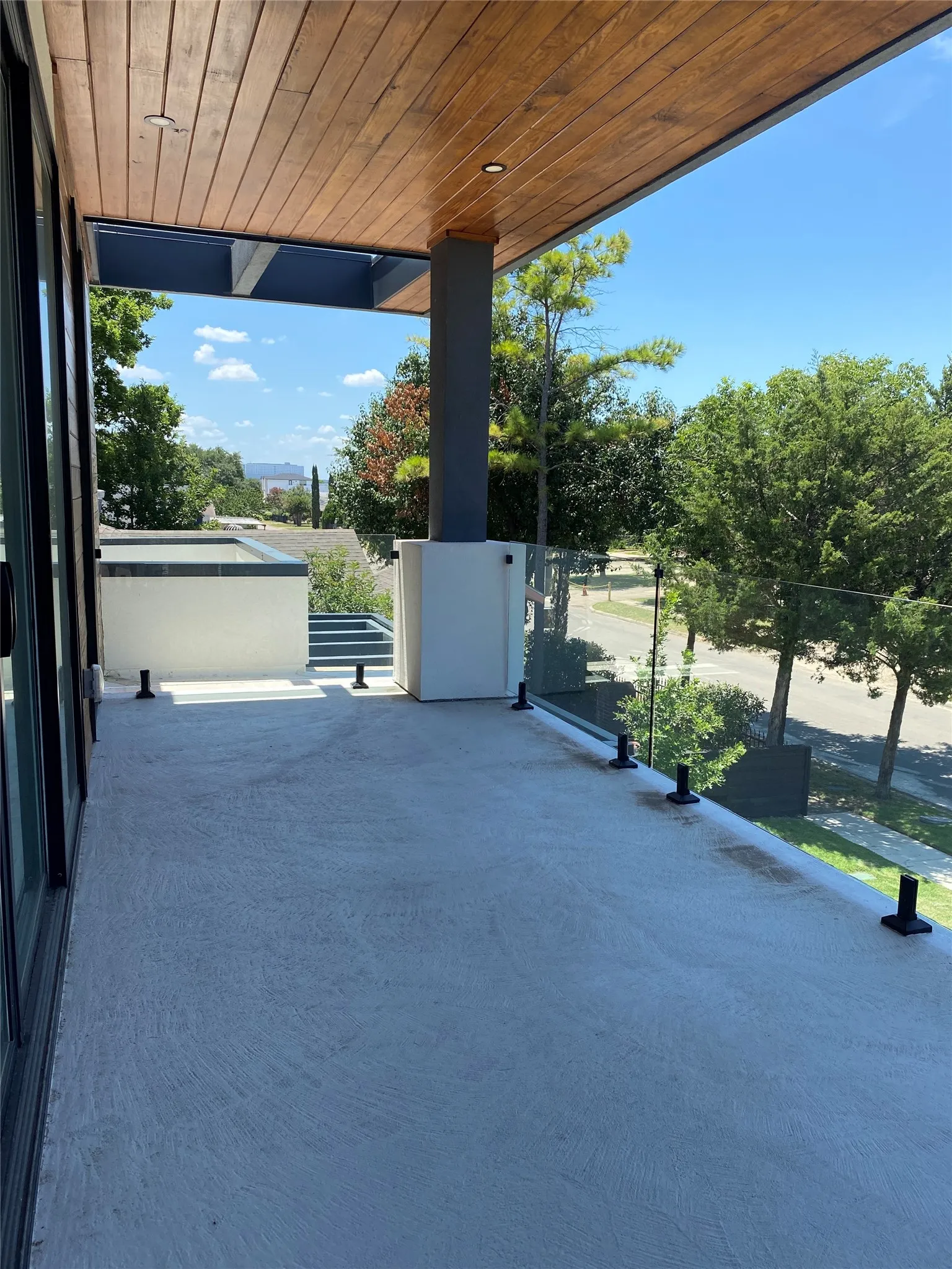 front balcony