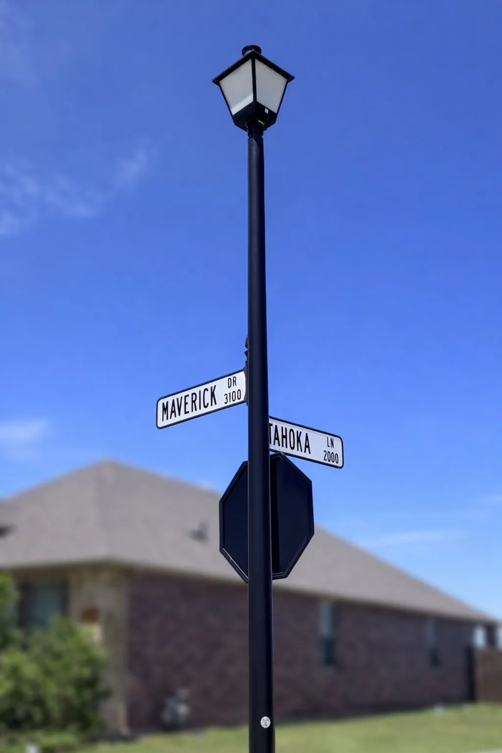 Home is on the corner of Maverick and Tahoka