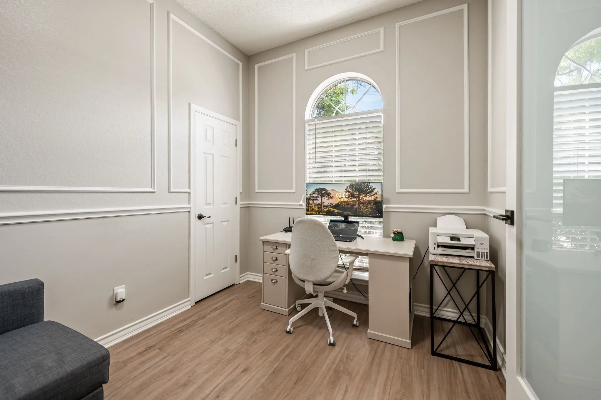 4th Bedroom being used as an office