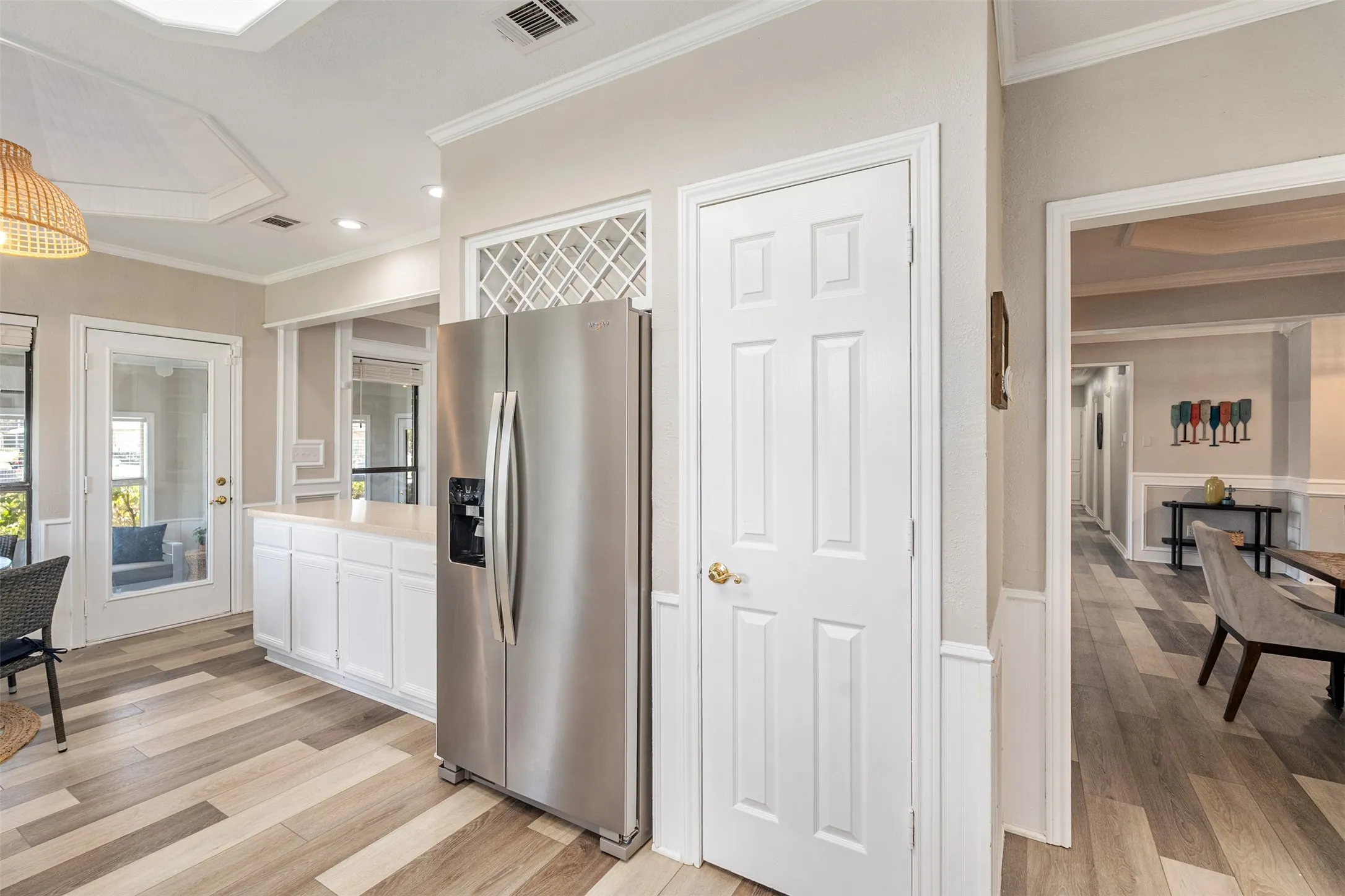 Stainless steel appliance package