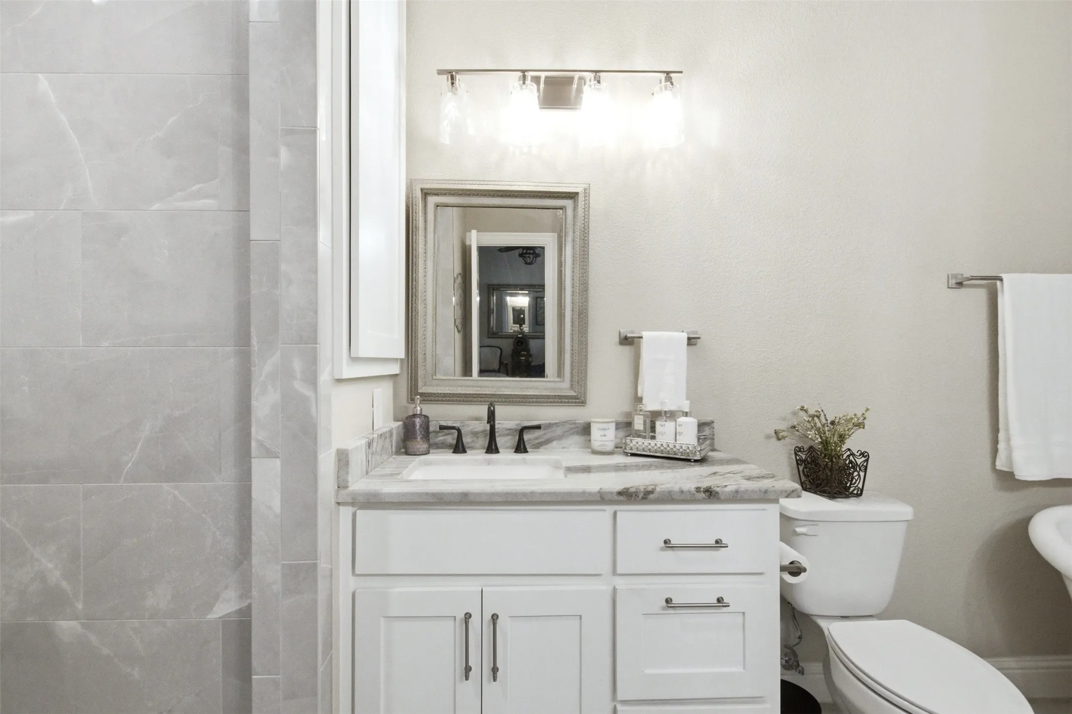 Primary Bathroom with Custom Shower