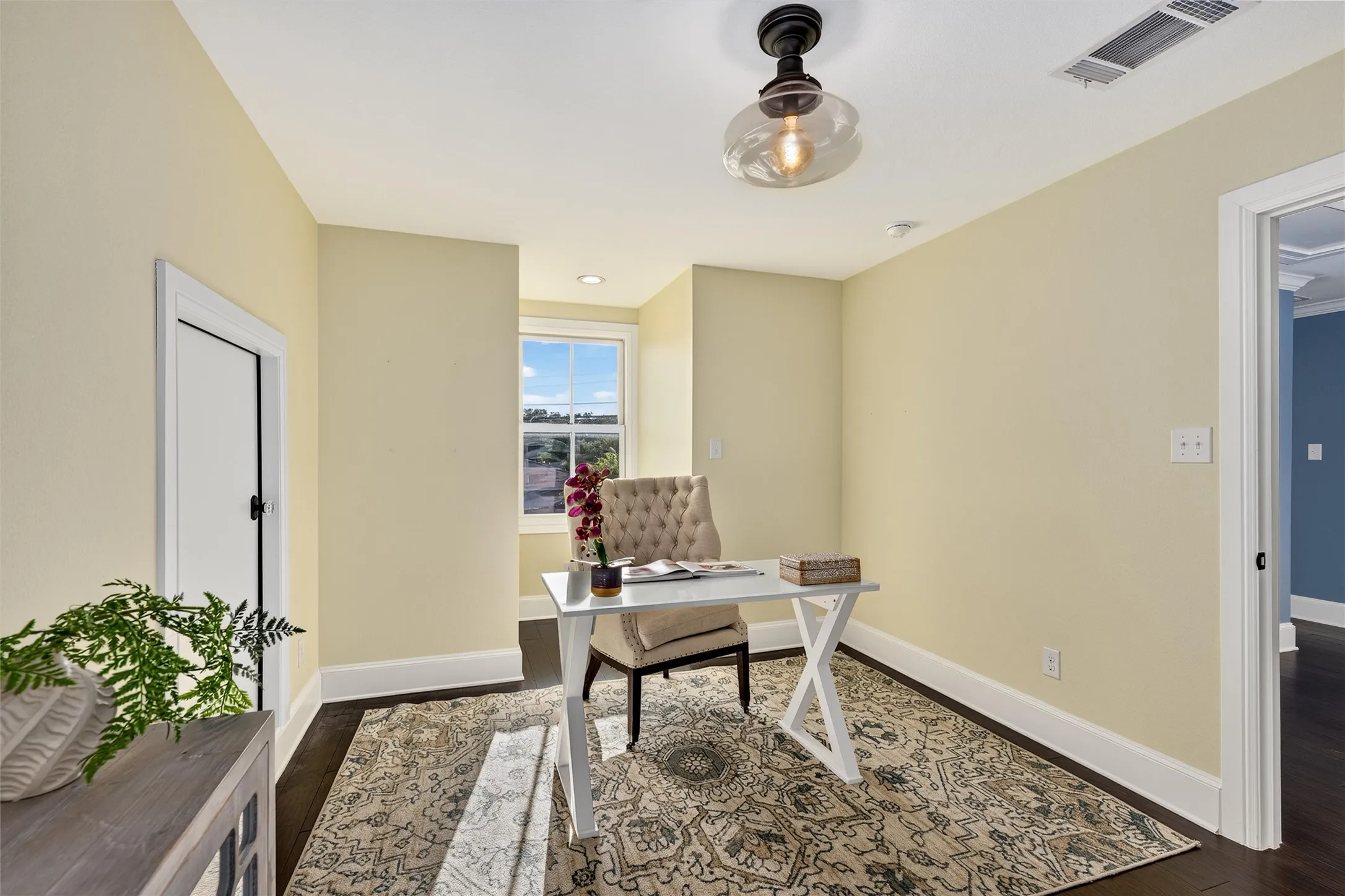 Bedroom used as office upstairs