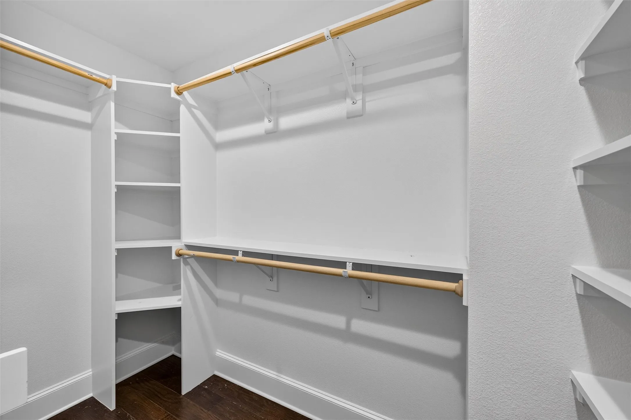 Large walk in closet