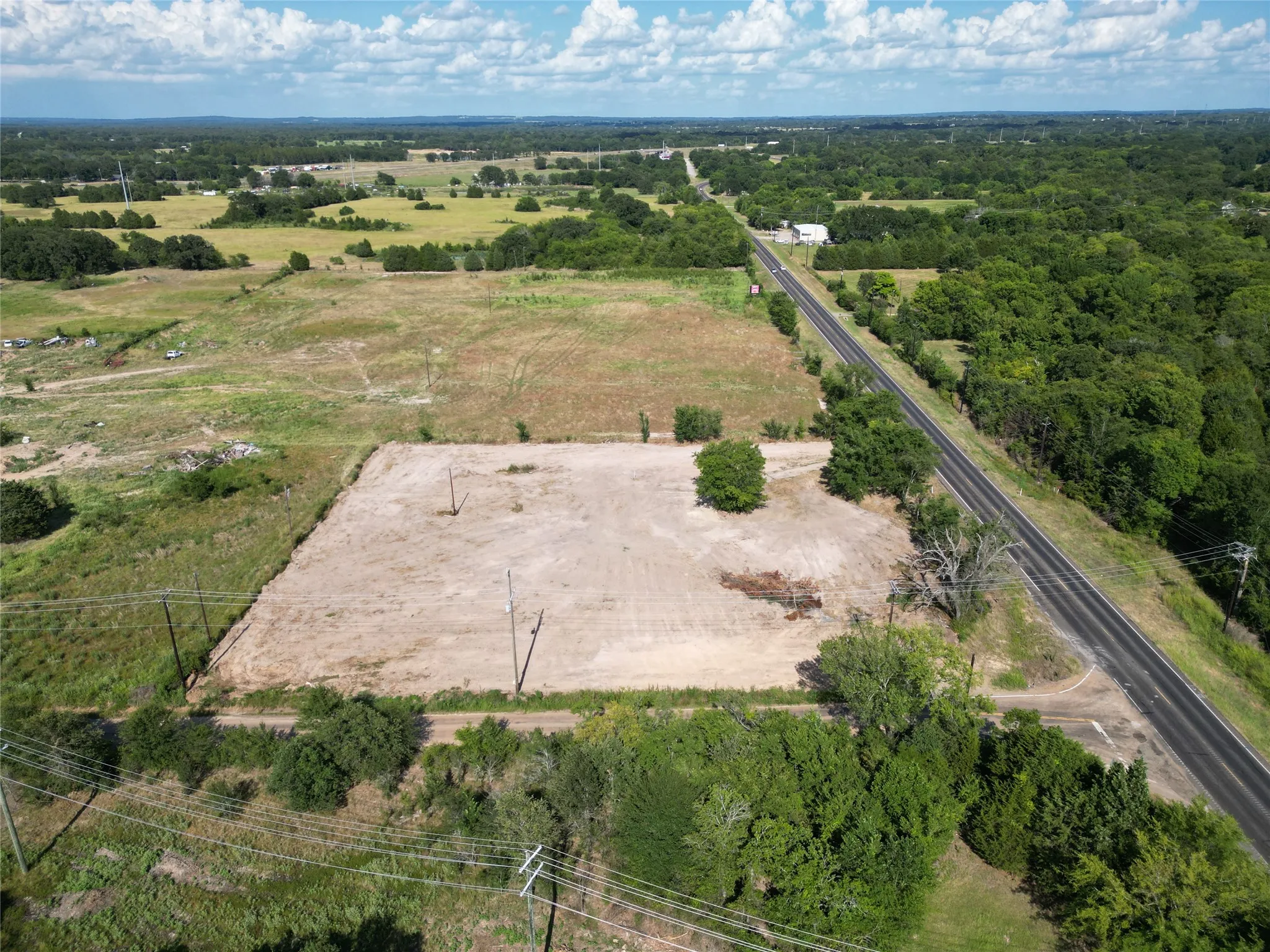 Expansive cleared land parcel offering abundant open space