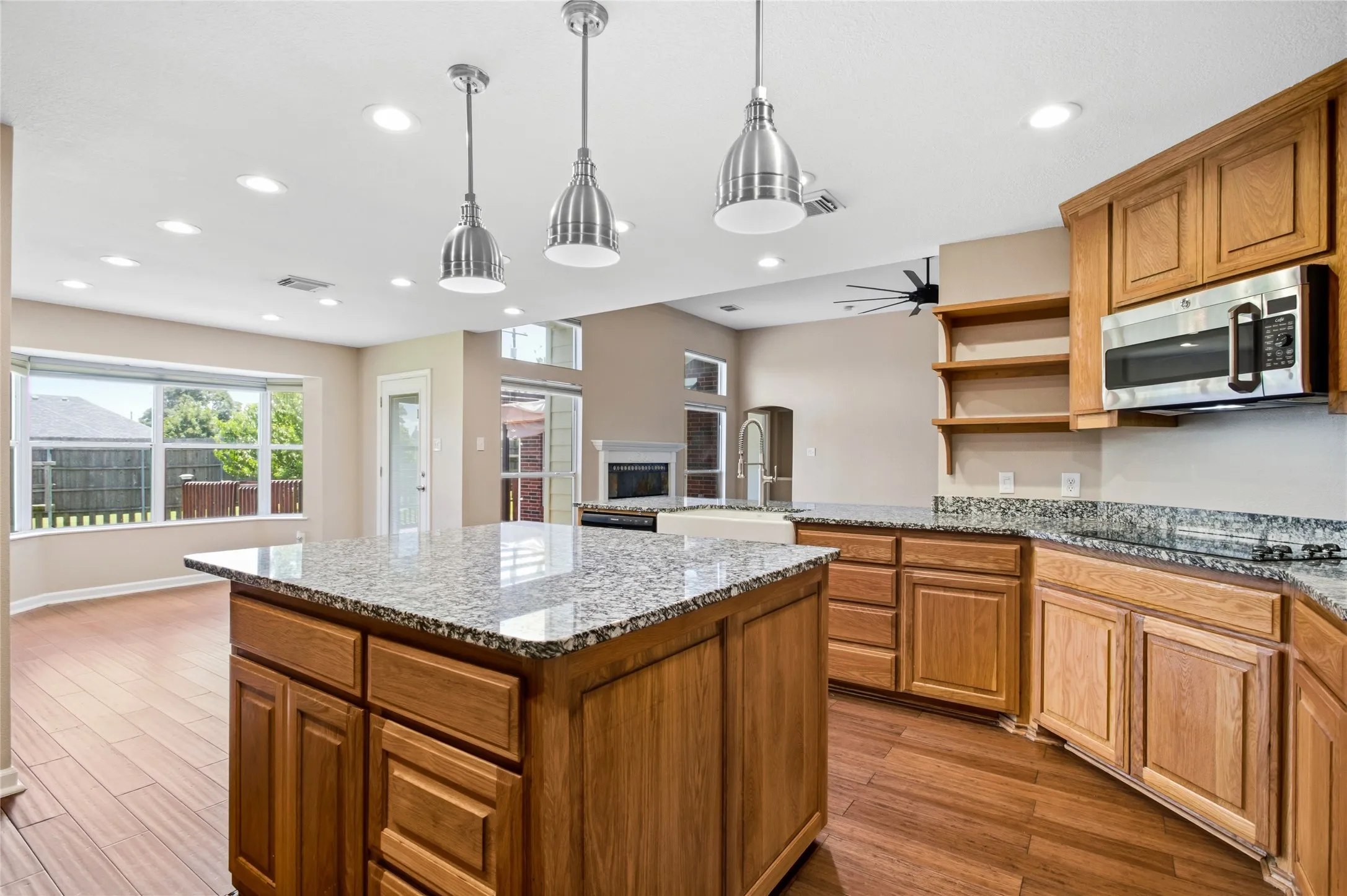 Open concept to living room