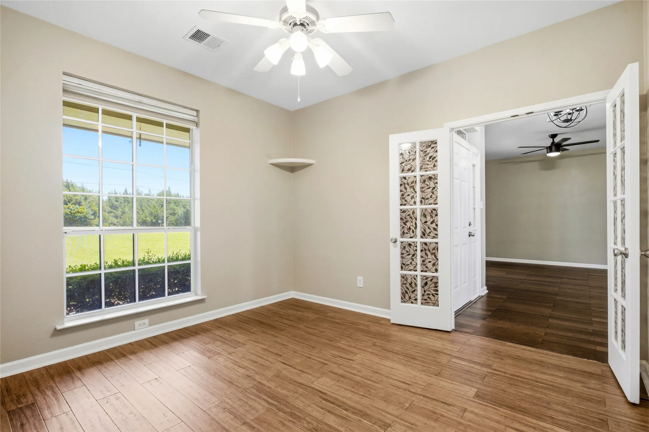 Secondary front bedroom great for office.