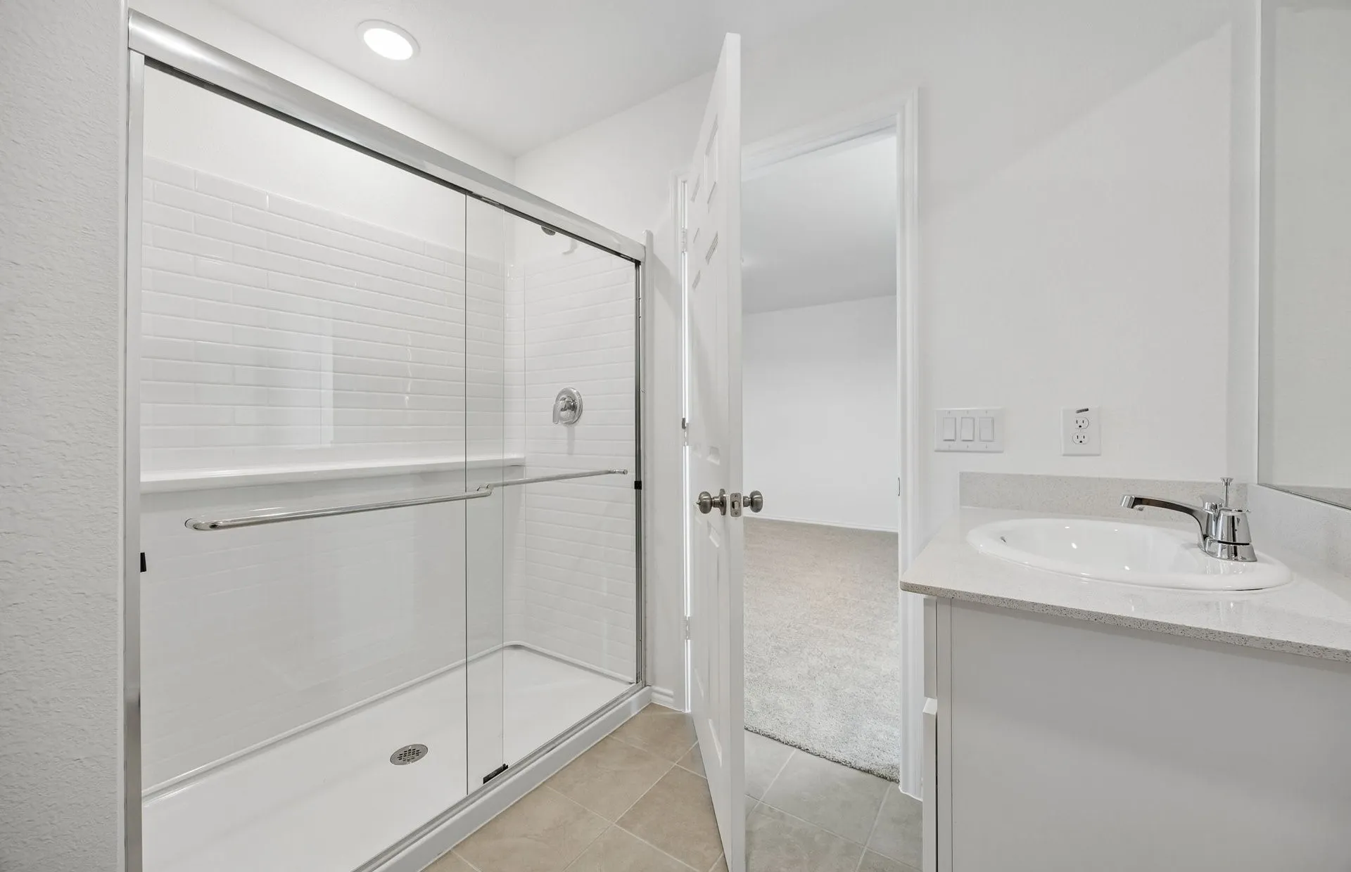 *Floorplan representation, not actual home - Owner's private bath
