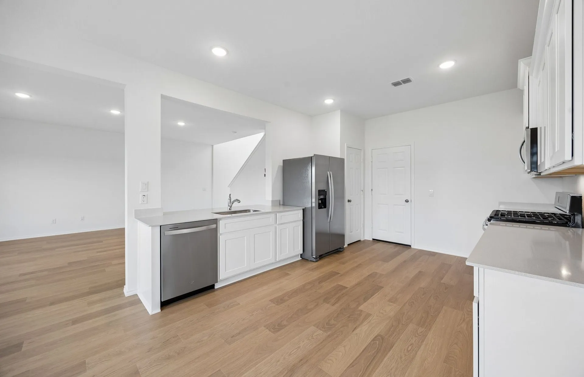 *Floorplan representation, not actual home - Spacious kitchen with eat-in bartop