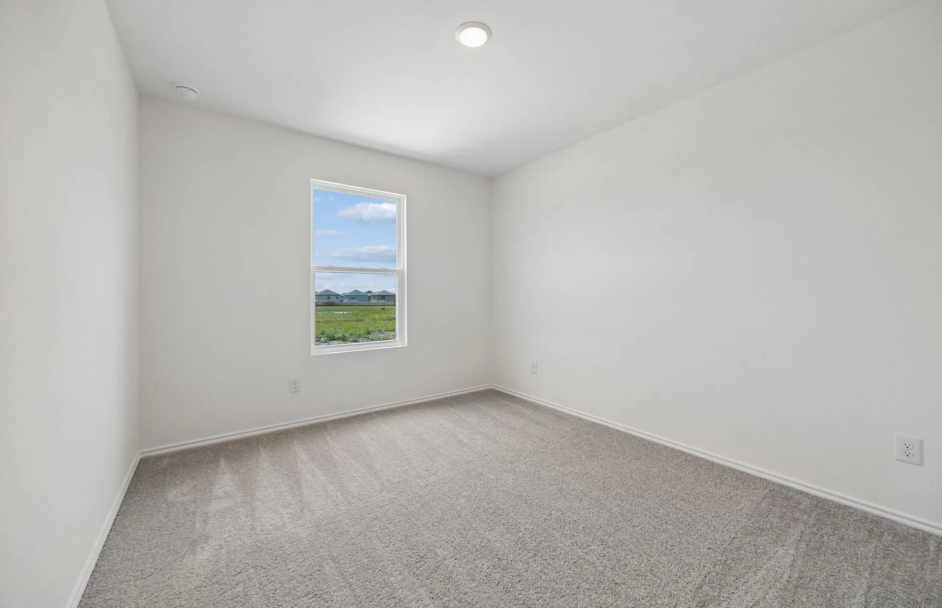 *Floorplan representation, not actual home - Spacious secondary bedroom