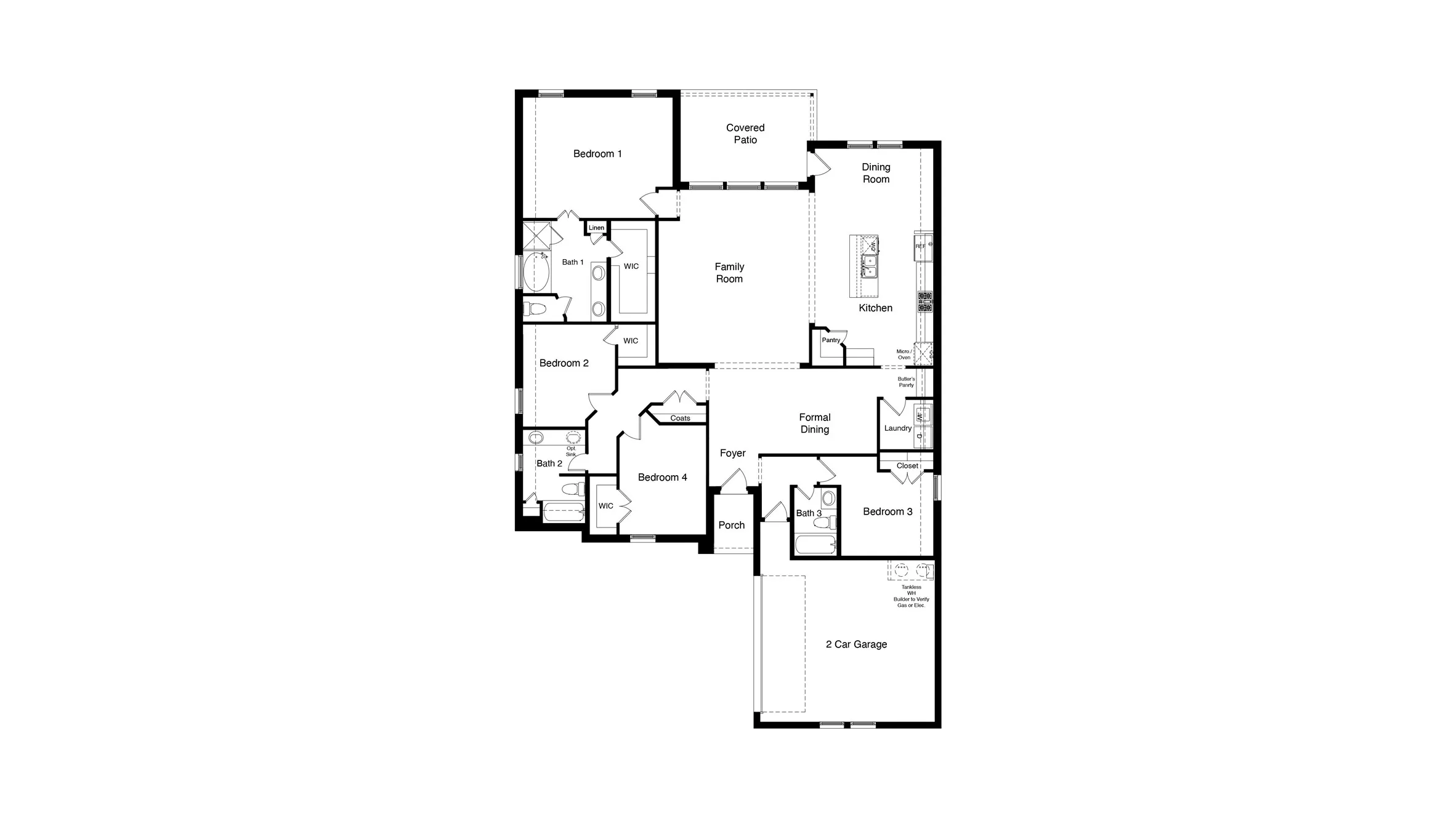 D.R. Horton's  Bartlett floorplan - All Home and community information, including pricing, included features, terms, availability and amenities, are subject to change at any time without notice or obligation. All Drawings, pictures, photographs, video, square footages, floor plans, elevations, features, colors and sizes are approximate for illustration purposes only and will vary from the homes as built.