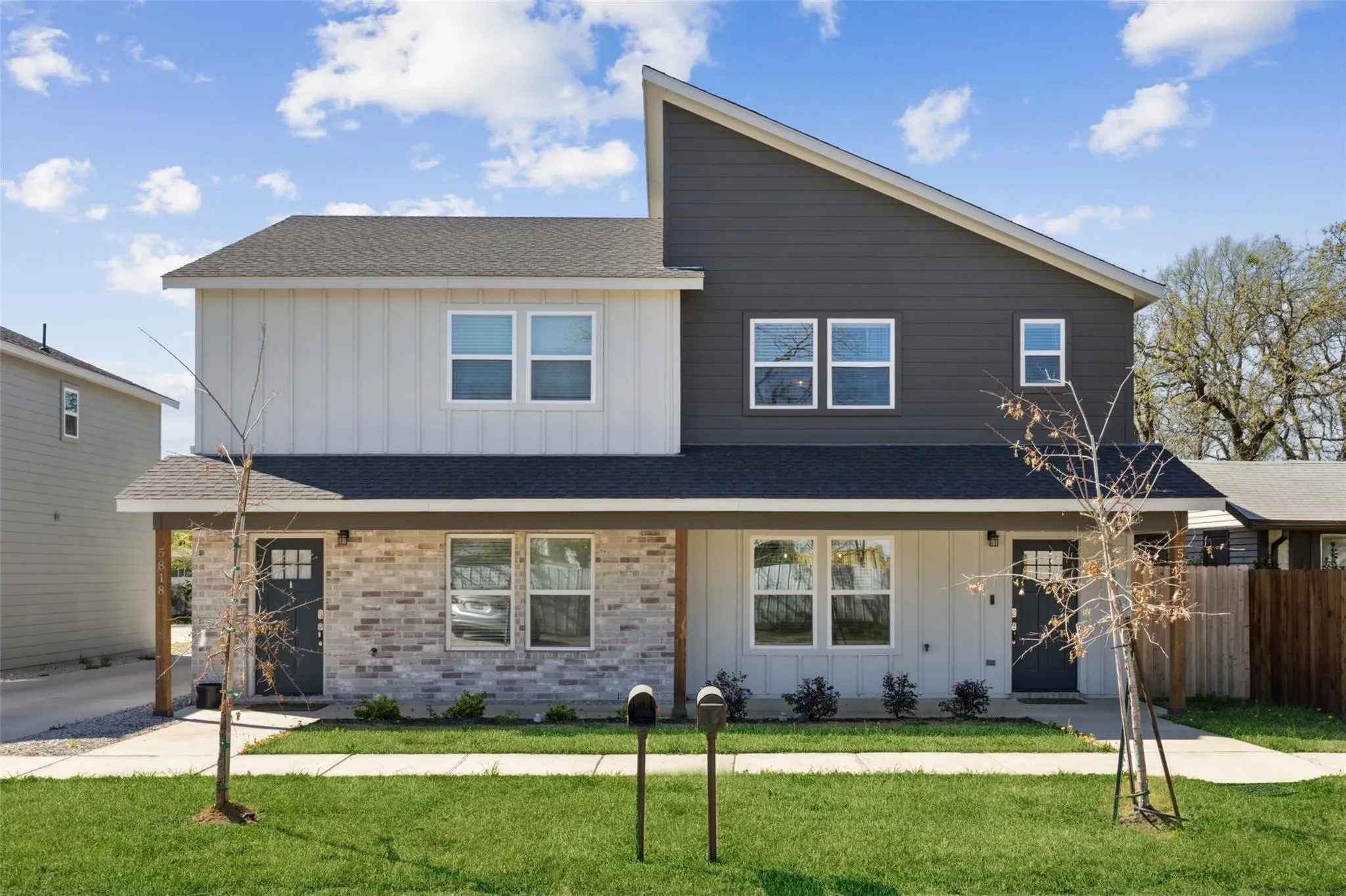 Duplex For Rent in Tarrant County , 5816 Grayson Street Street, Fort Worth, Texas 76119, 3 Bedroom, 3 Bathroom, Garage spaces, 1,250 Sqft, built in 2024, mls#21323687, Real Estate Agent in Fort Worth, Homes For Rent in Tarrant county, Homes For Rent in Fort Worth, Realtor in Fort Worth Texas, Real Estate Brokerage Independent Realty Texas, Luminita Cordes Realtor