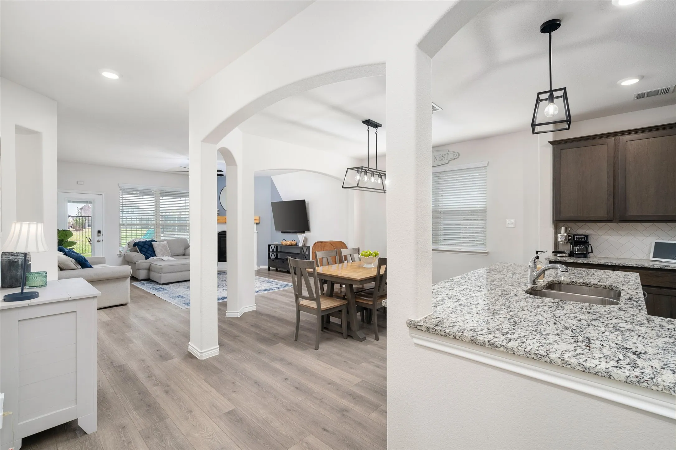 Perfectly designed for easy living in this thoughtfully designed floorplan with open concept.