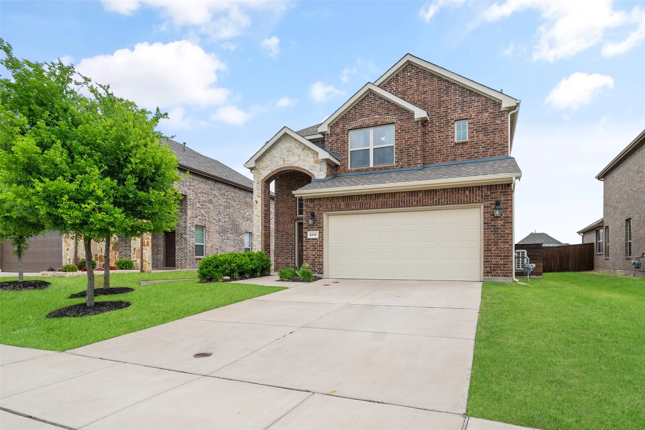 Home on a greenbelt lot with no neighbors directly behind you - a rare find!