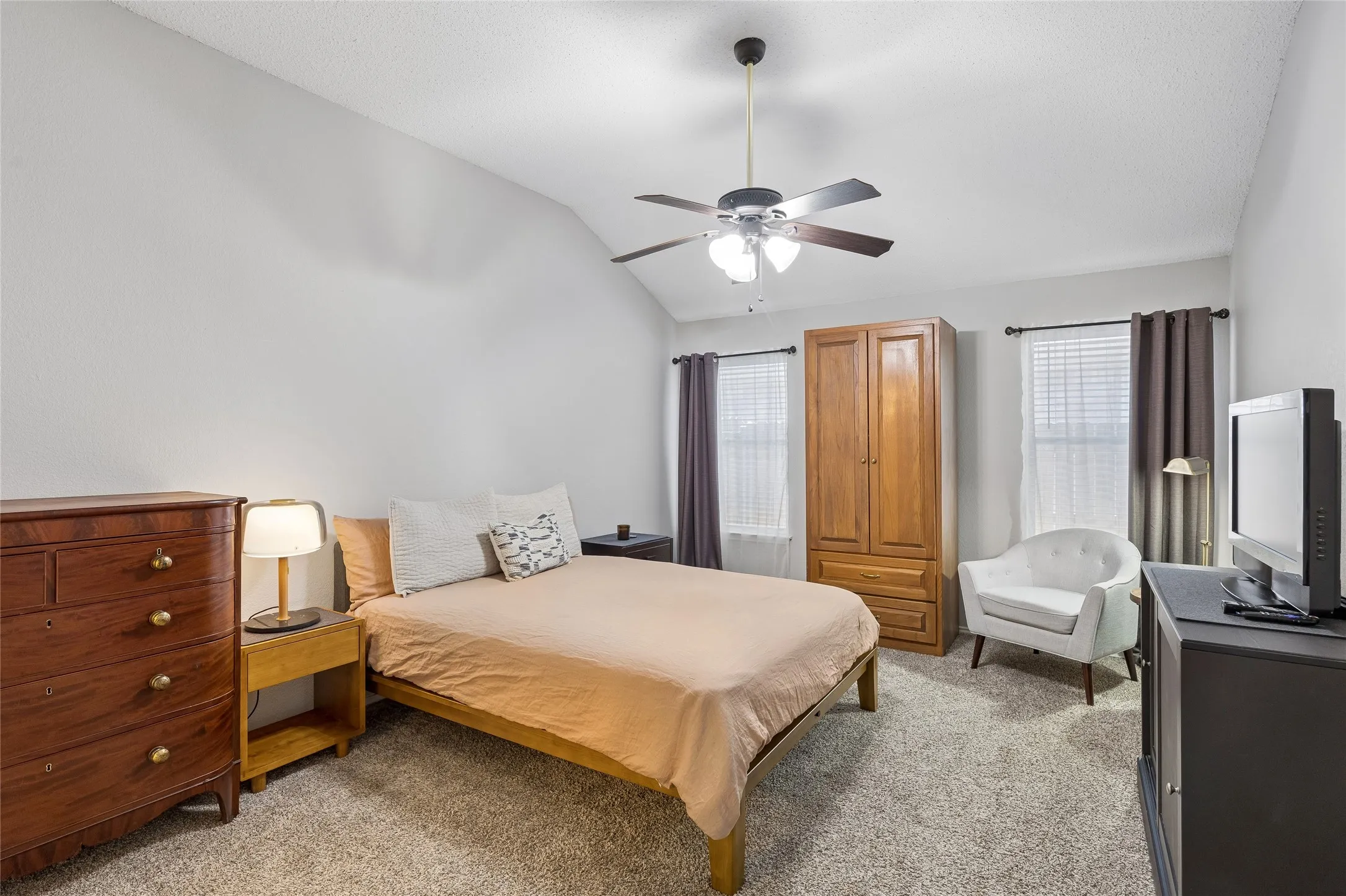 Primary bedroom is a split arrangement, away from the othr 3 bedrooms.