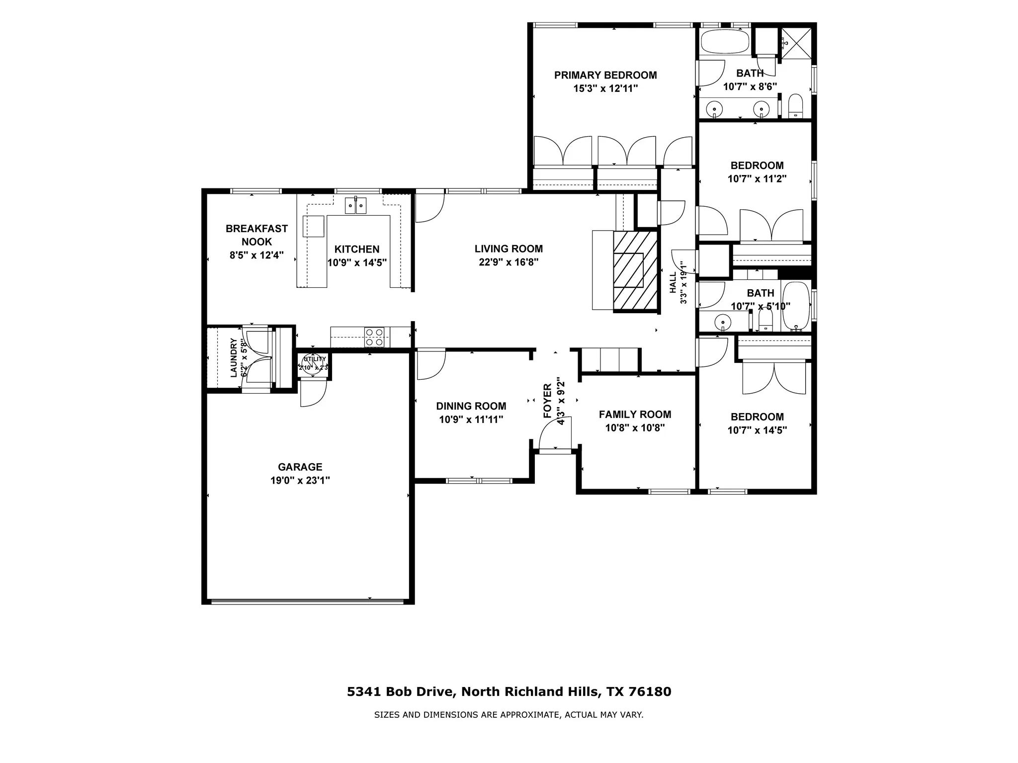 Single Family Residence For Sale in Tarrant County , 5341 Bob Drive, North Richland Hills, Texas 76180, 3 Bedroom, 2 Bathroom, 2 Garage spaces, 1,857 Sqft, built in 1984, mls#21315767, Real Estate Agent in North Richland Hills, Homes For Sale in Tarrant county, Homes For Sale in North Richland Hills, Realtor in North Richland Hills Texas, Real Estate Brokerage Independent Realty Texas, Luminita Cordes Realtor