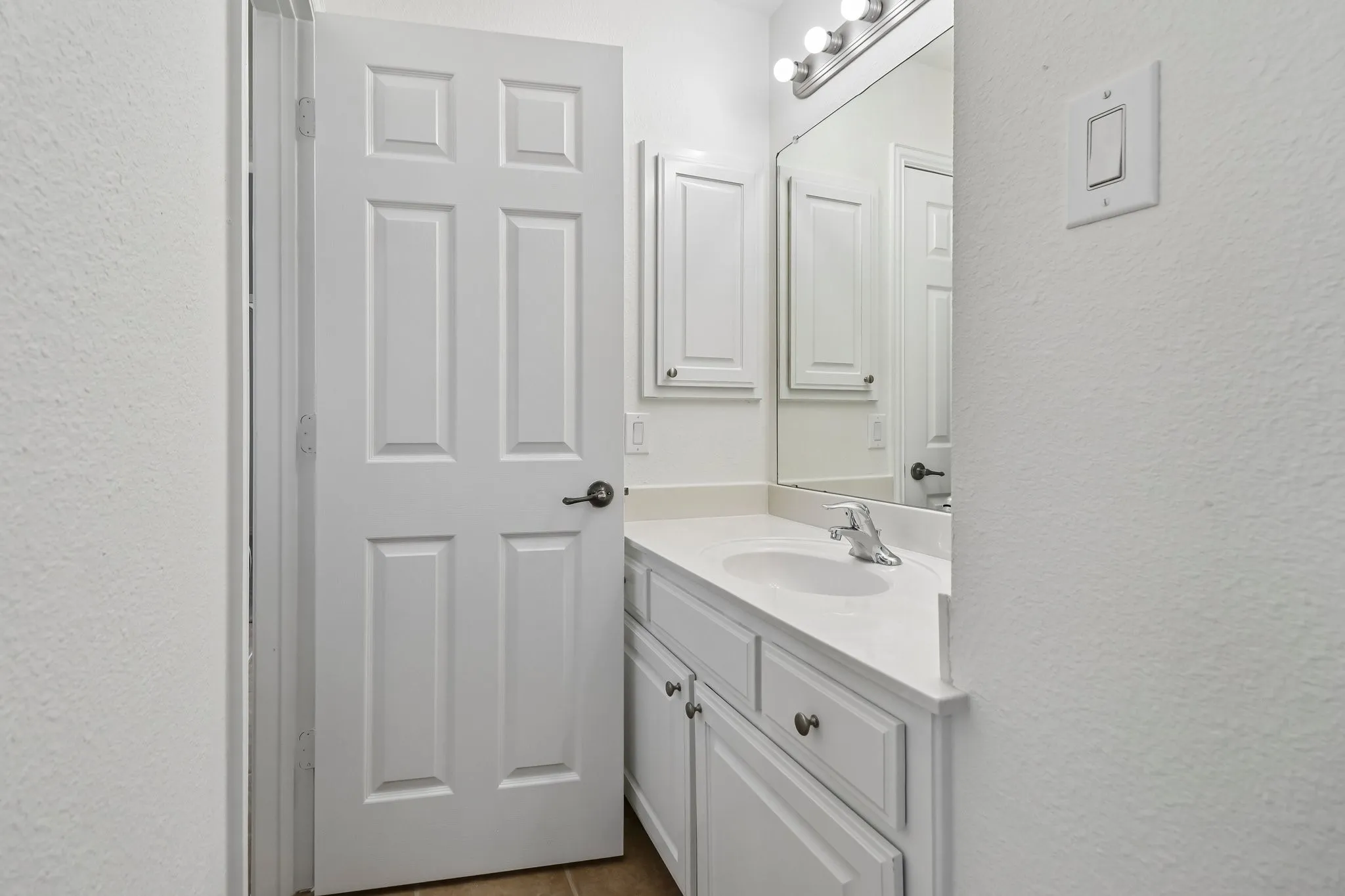 Half of Jack & Jill bathroom.