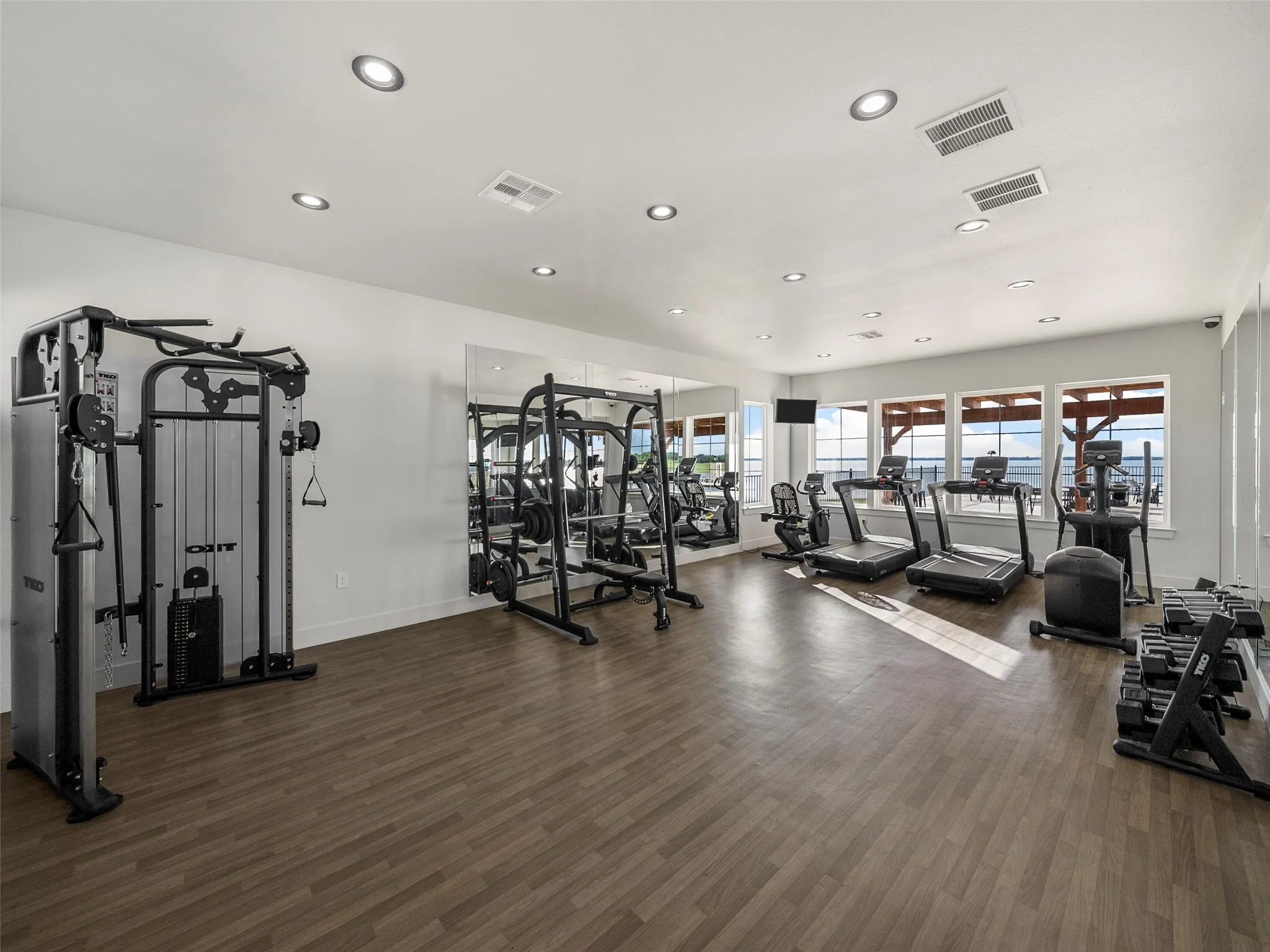 Workout area