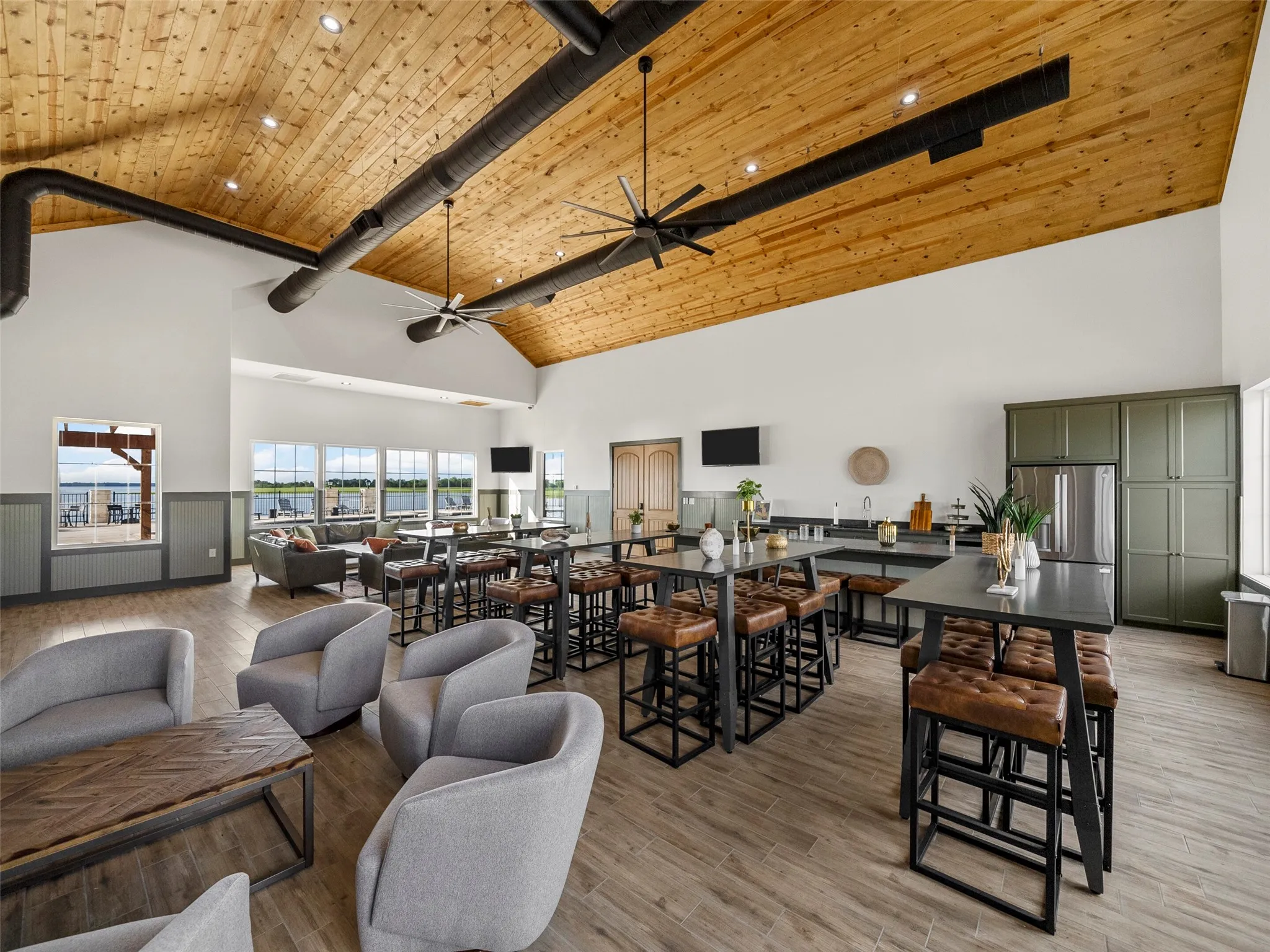 Social area within Community Center